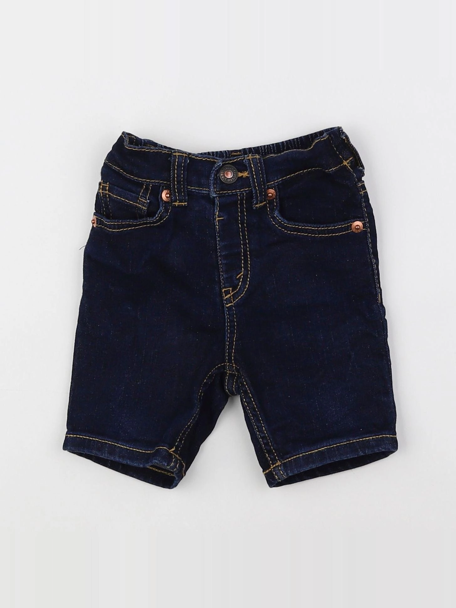 Levi's - short bleu - 12 mois