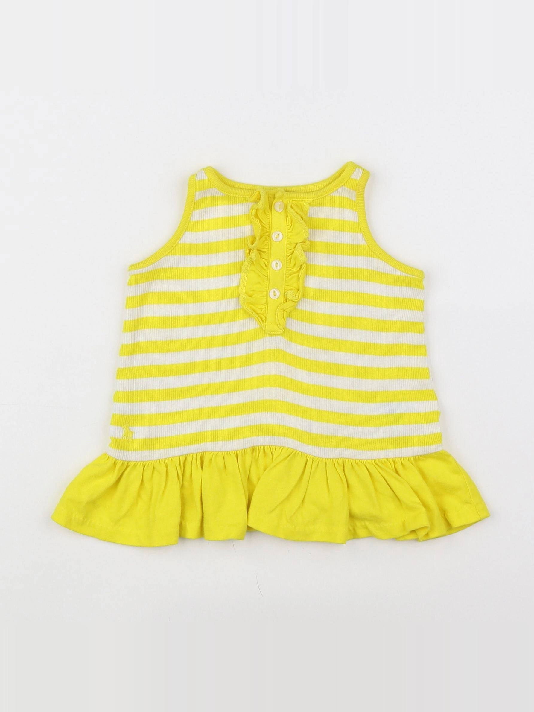 Ralph Lauren - robe jaune - 3 mois