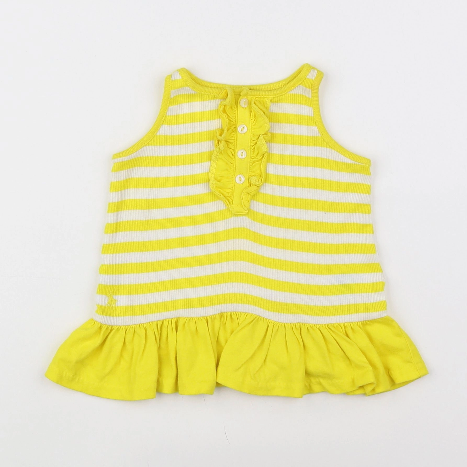 Ralph Lauren - robe jaune - 3 mois