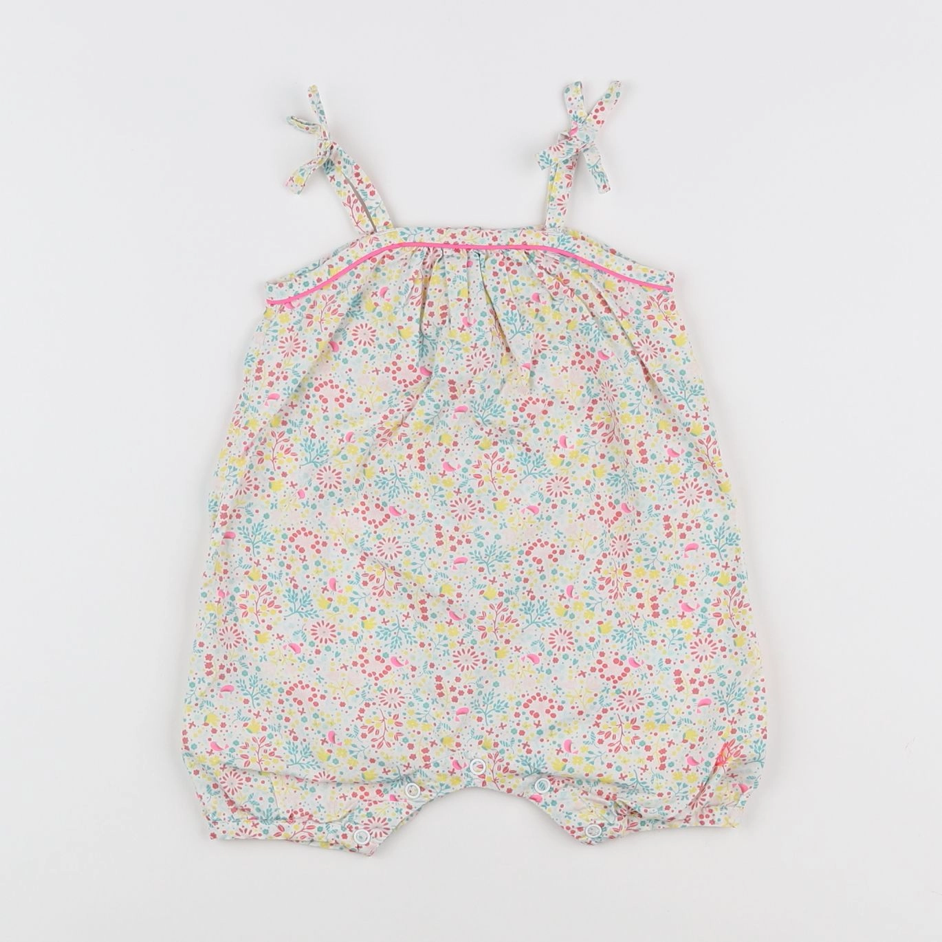 Petit Bateau - combinaison multicolore - 3 mois