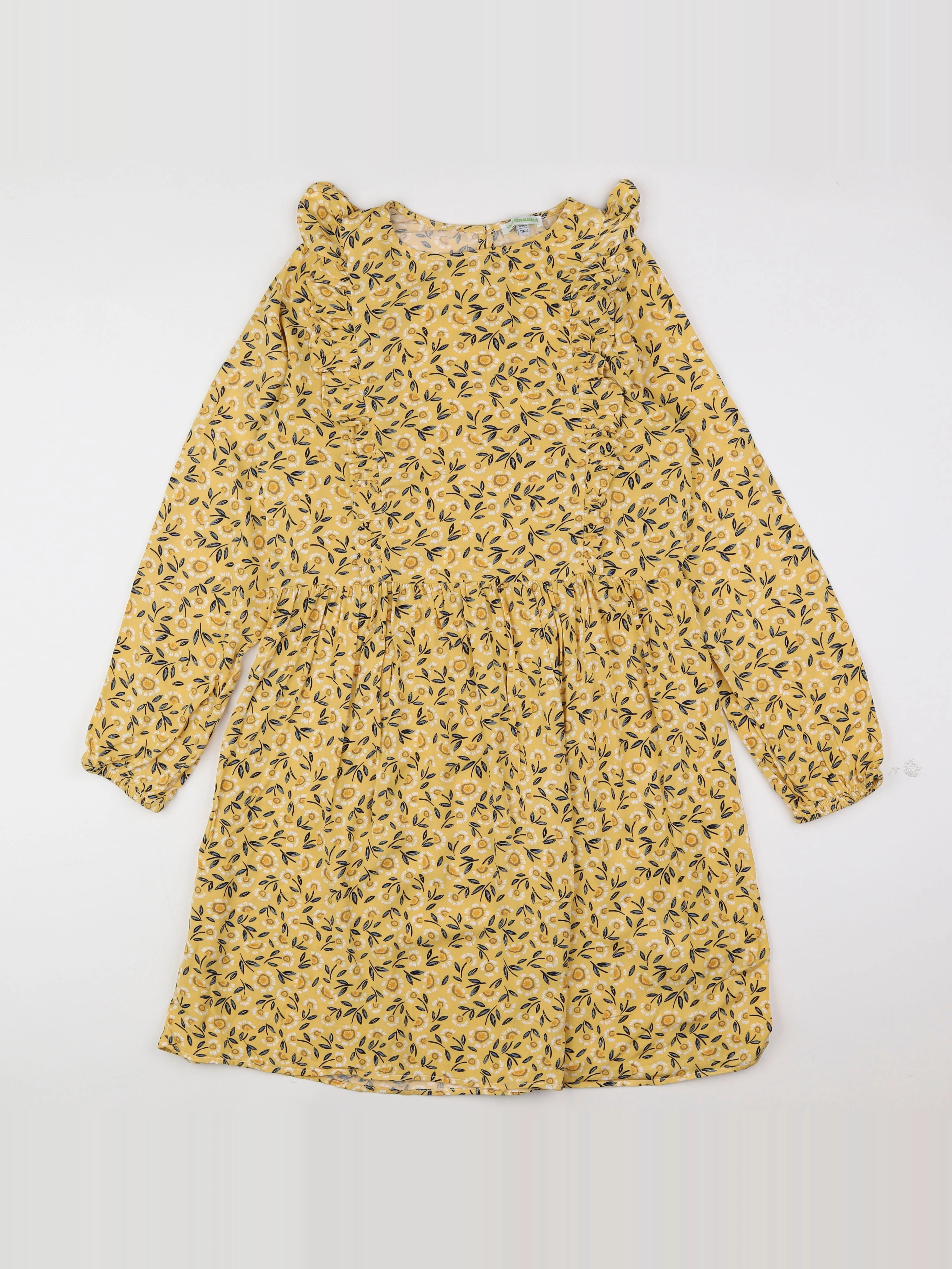 Vertbaudet - robe jaune - 12 ans