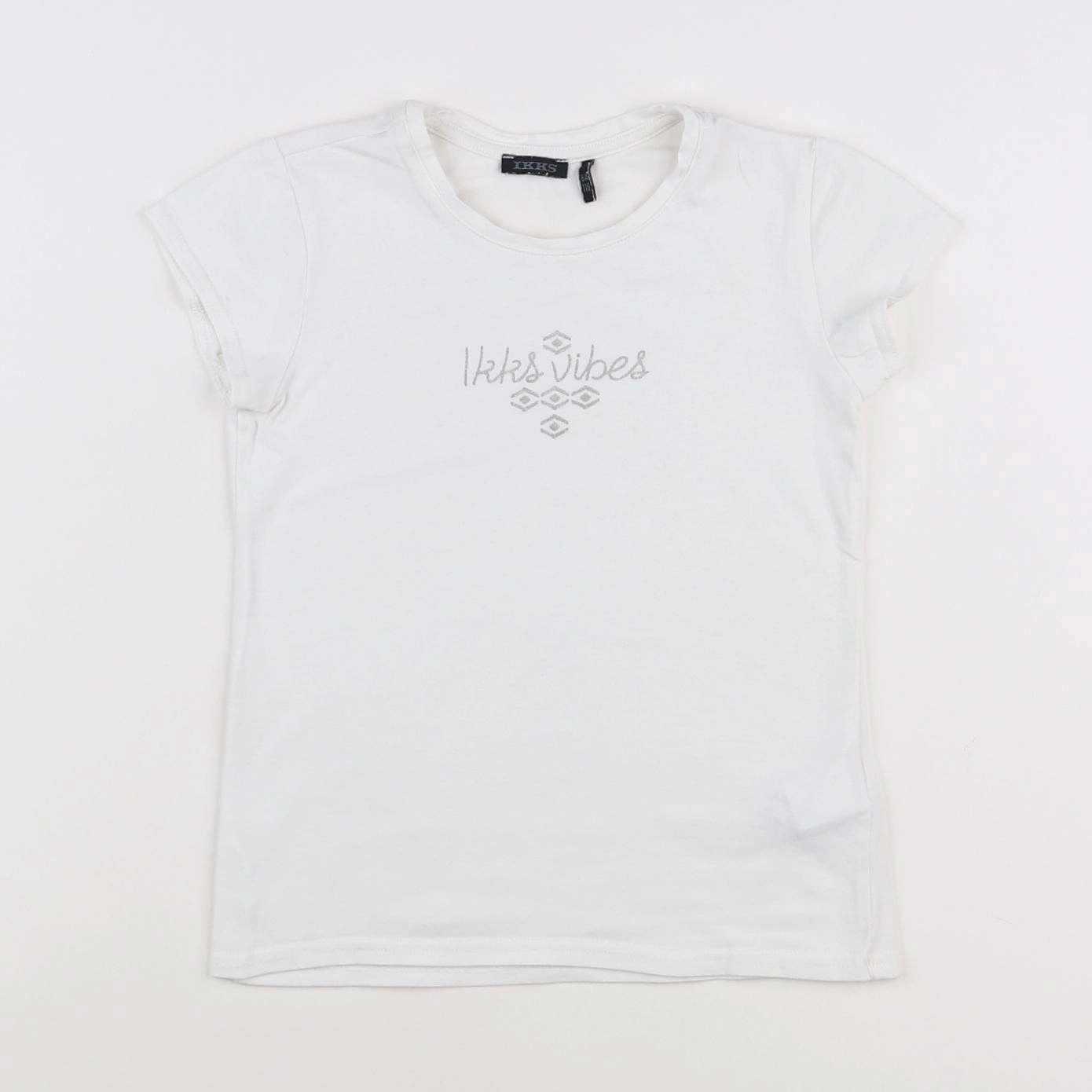 IKKS - tee-shirt blanc - 6 ans