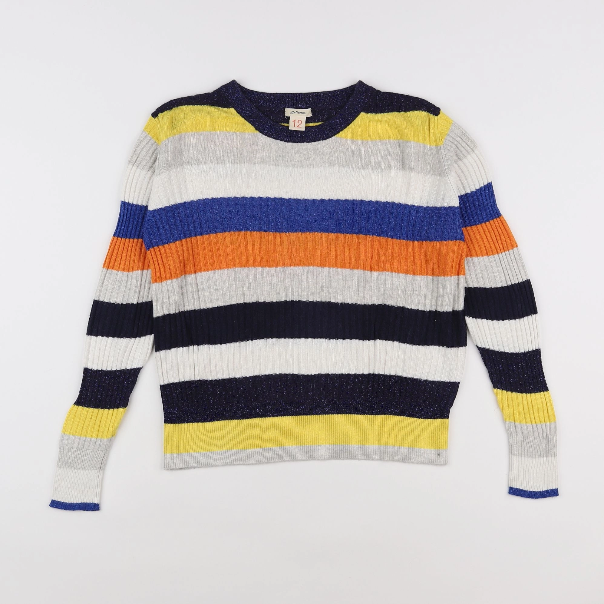 Bellerose - pull multicolore - 12 ans