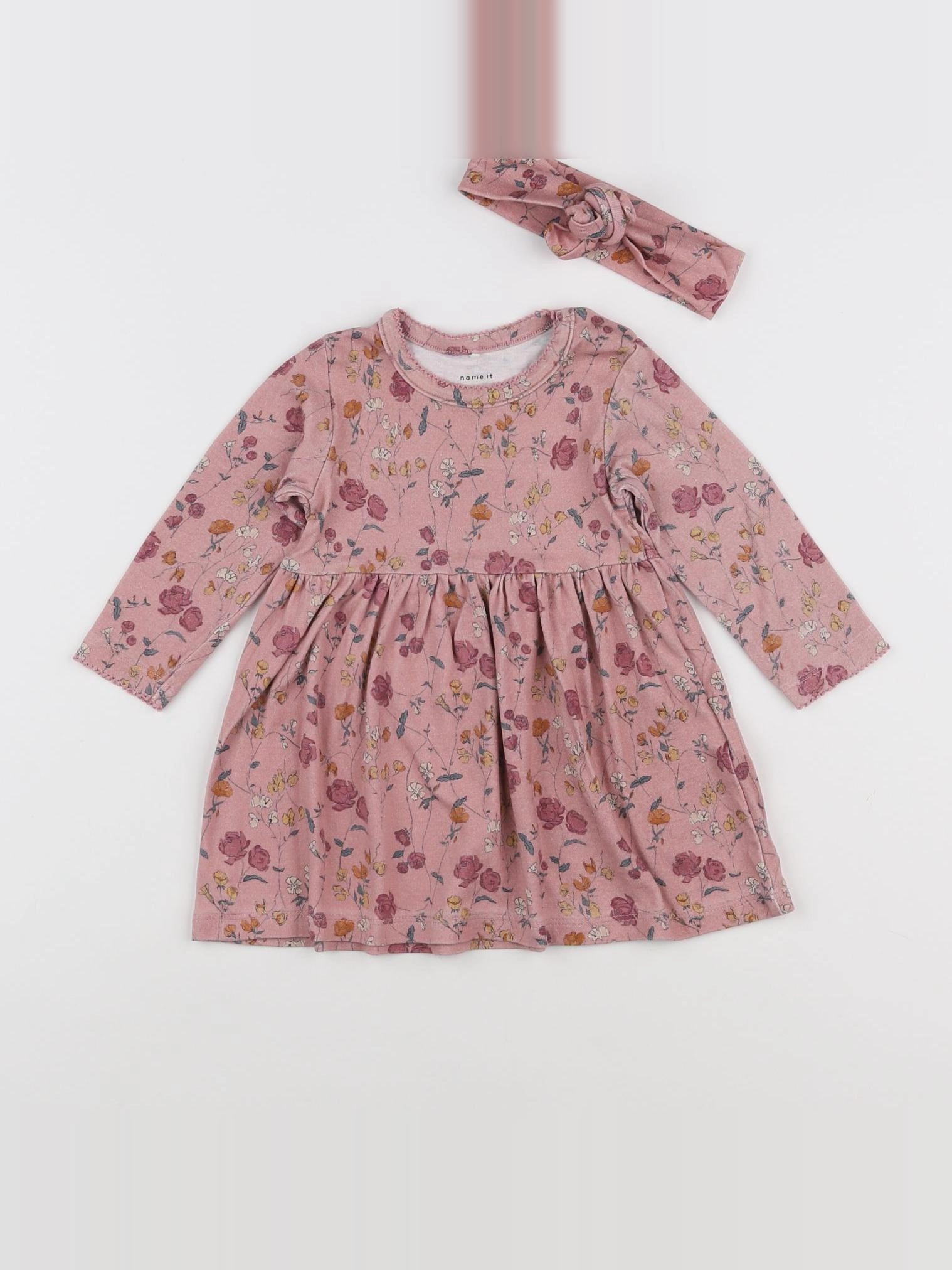 Name it - robe rose - 3/6 mois