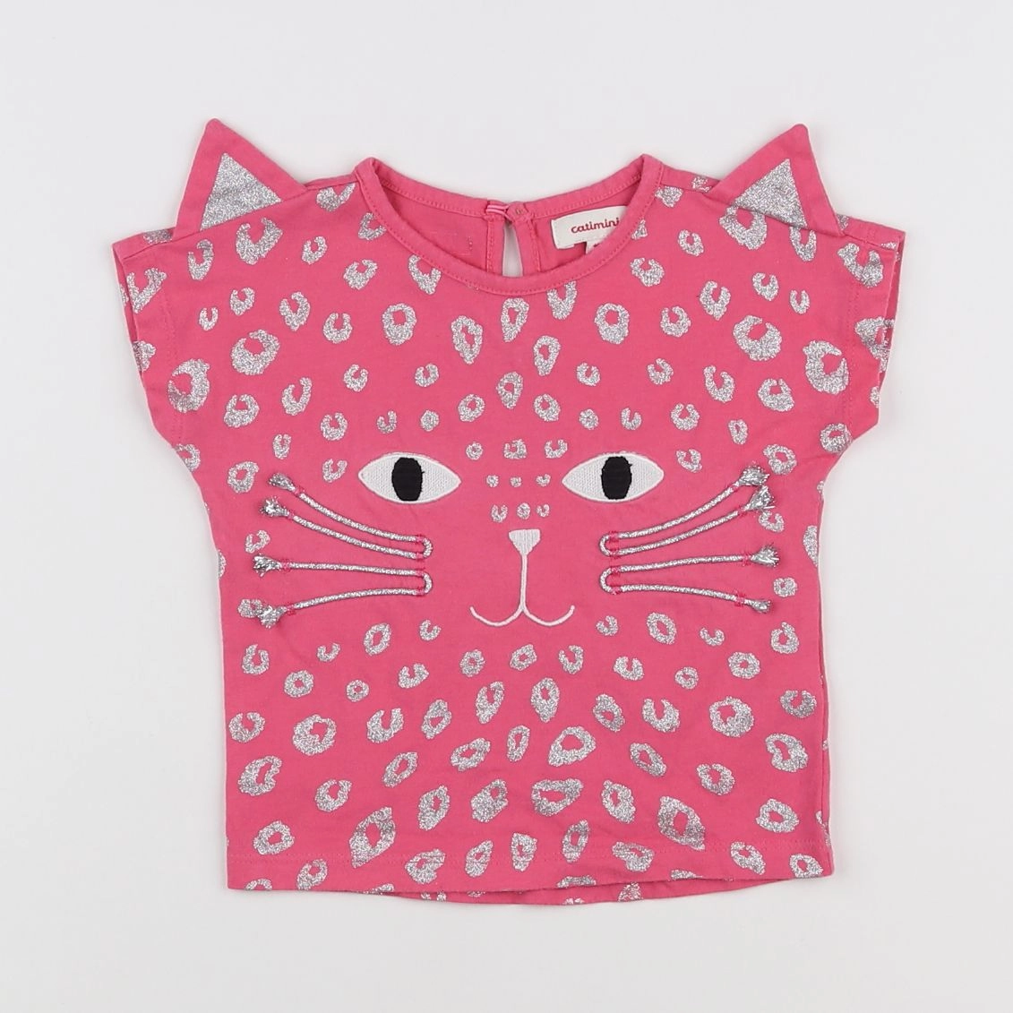 Catimini - tee-shirt rose - 12 mois