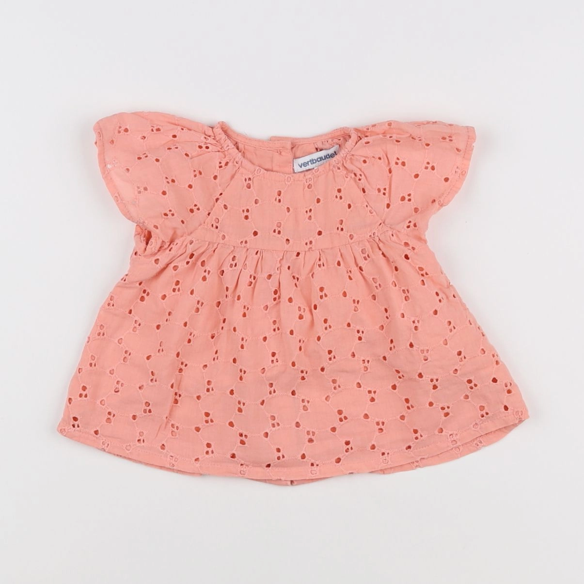 Vertbaudet - blouse rose - 9 mois