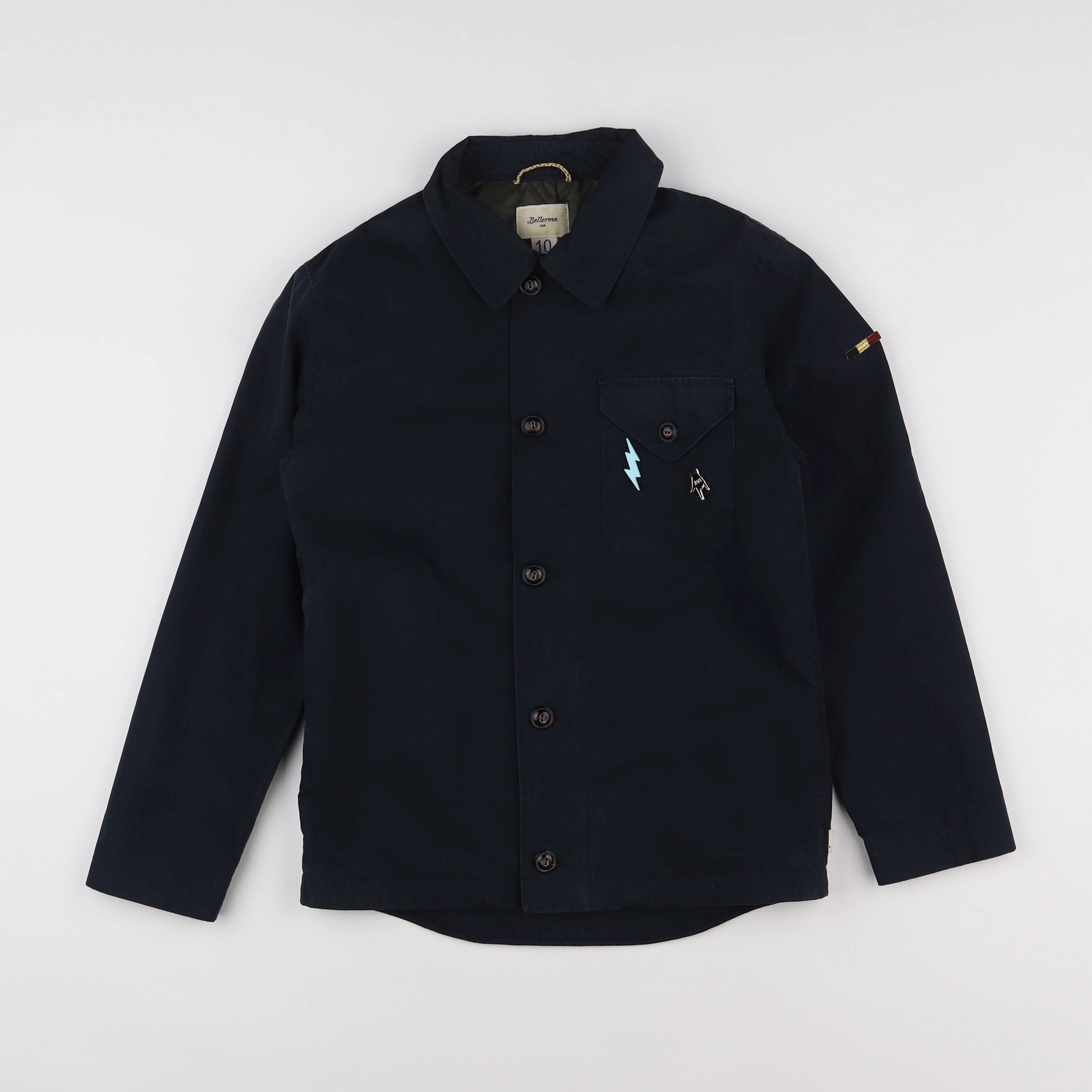 Bellerose - veste bleu - 10 ans