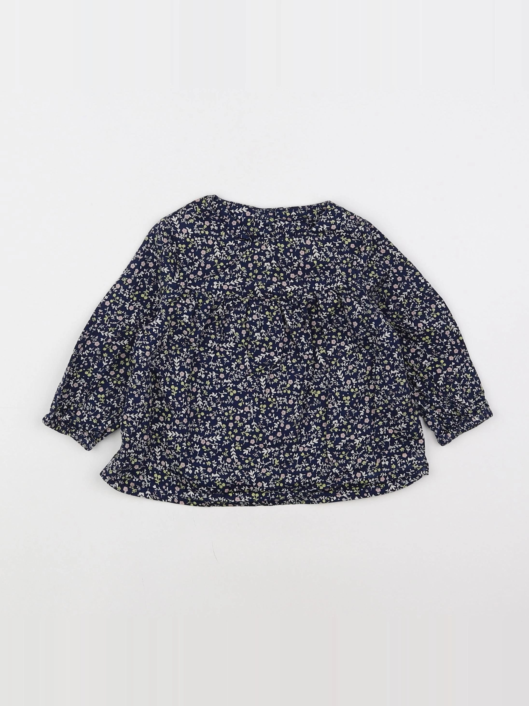 Tape à l'oeil - blouse multicolore - 12 mois