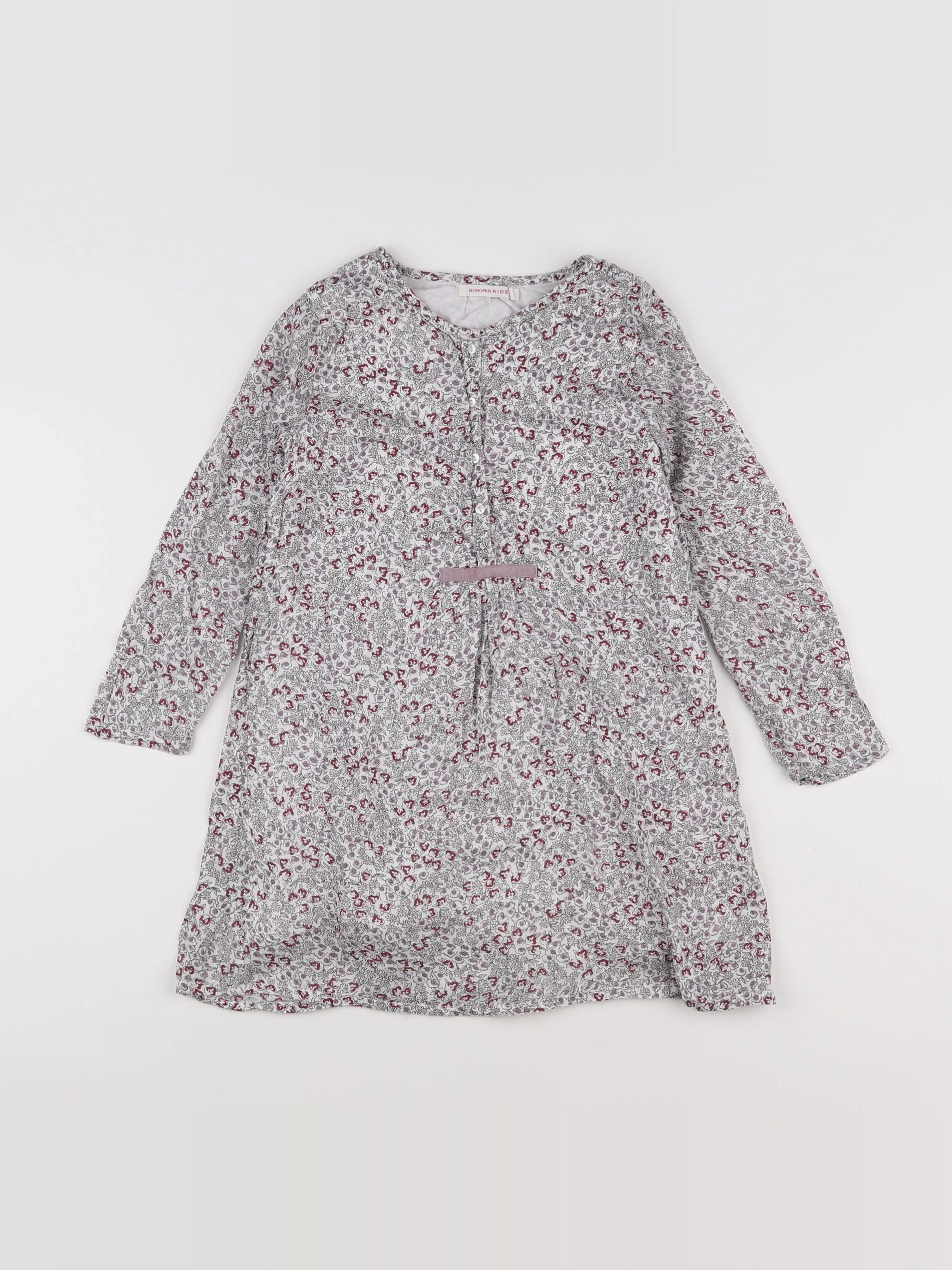 Monoprix - robe rose, violet - 6 ans