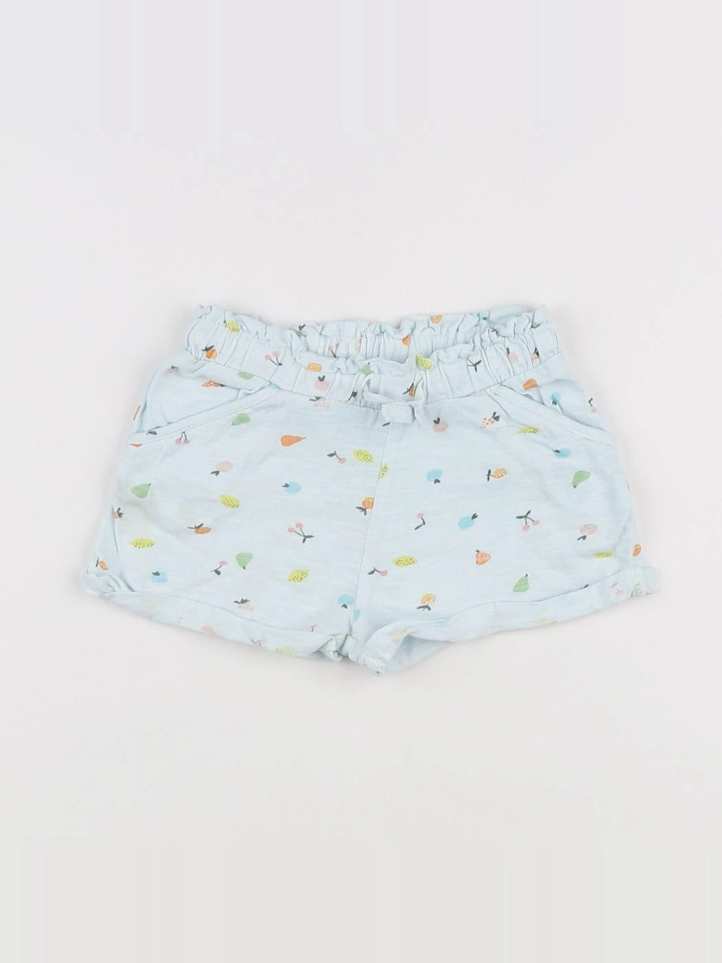 Boutchou - short bleu - 9 mois