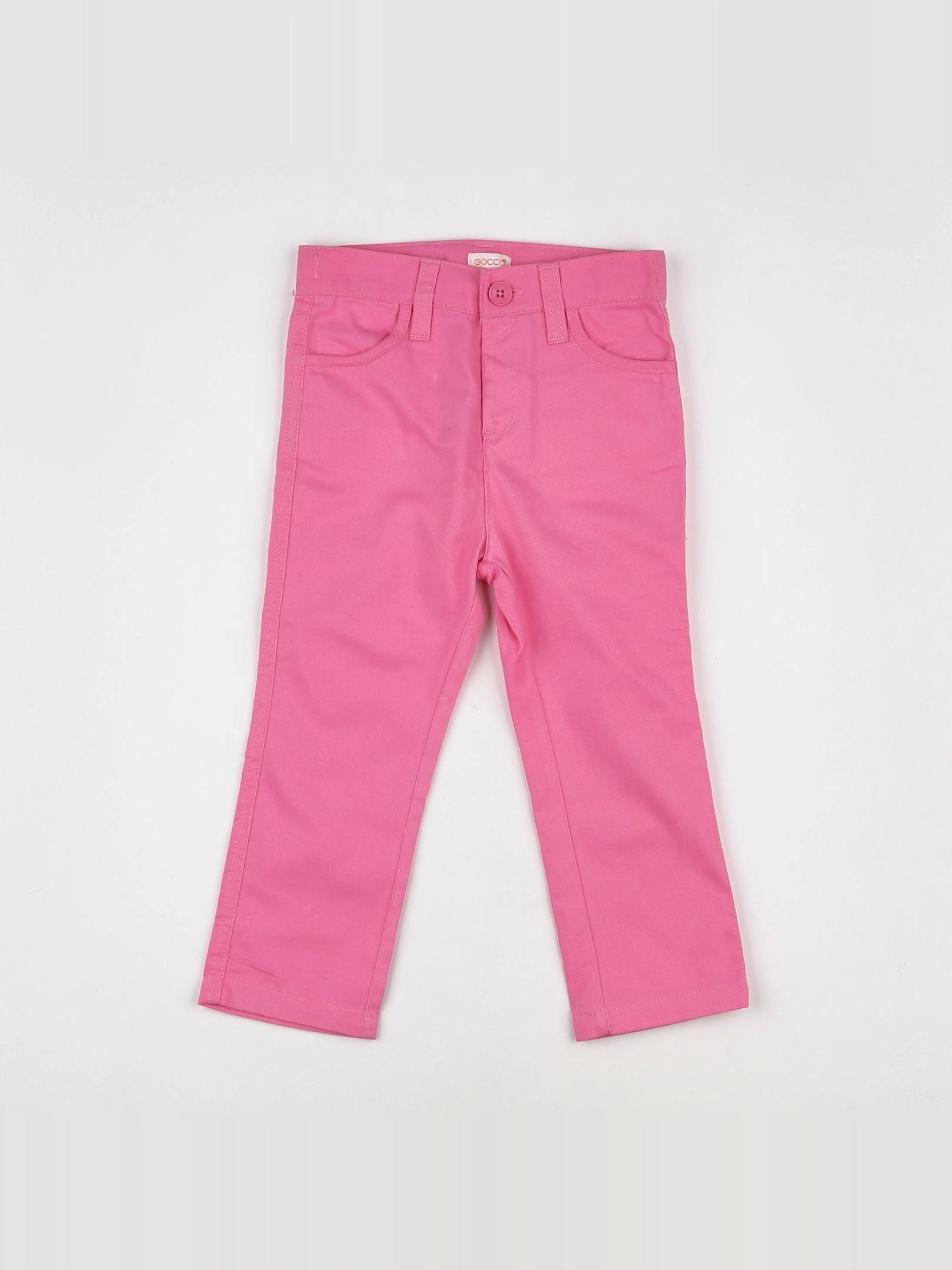 Gocco - pantalon rose - 12/18 mois