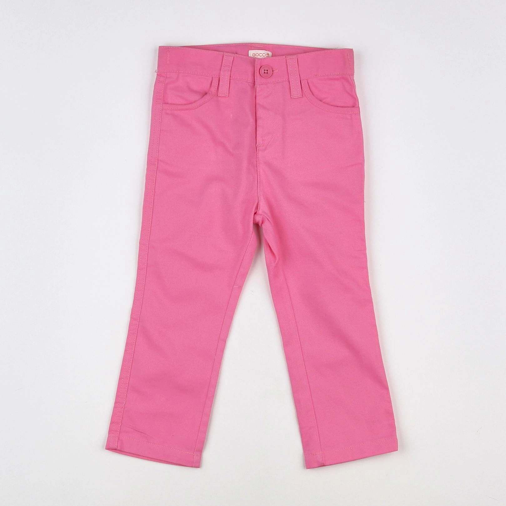 Gocco - pantalon rose - 12/18 mois