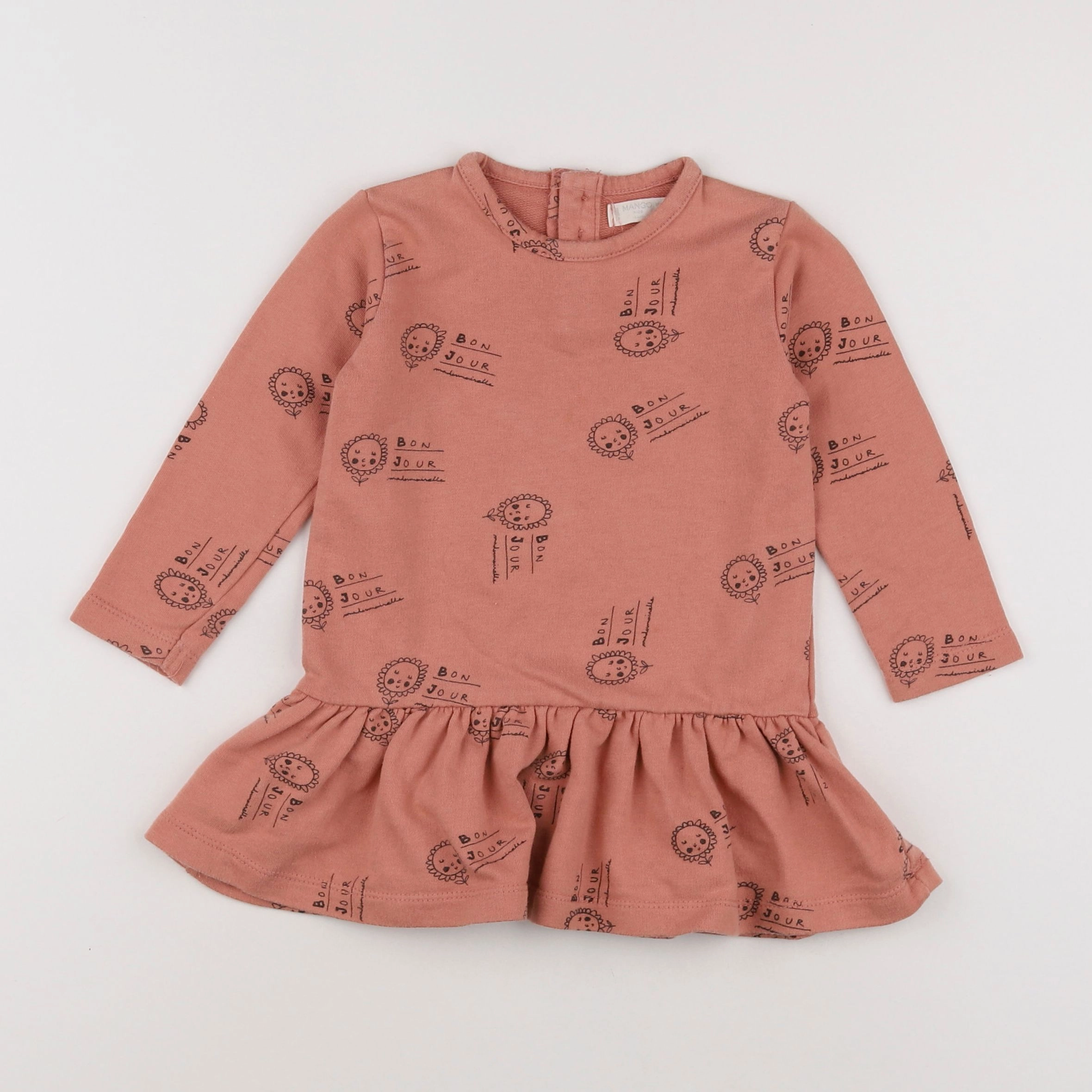 Mango - robe rose - 12 mois