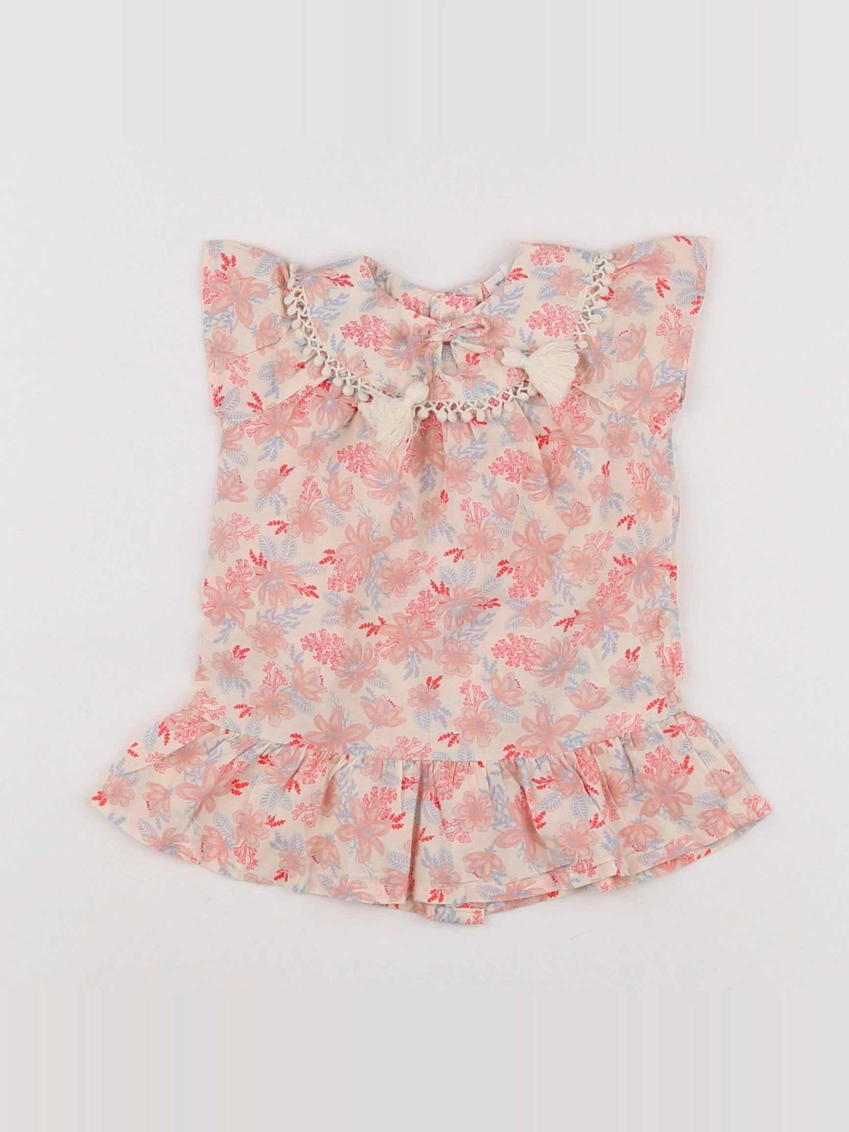 Vertbaudet - robe multicolore - 3 mois