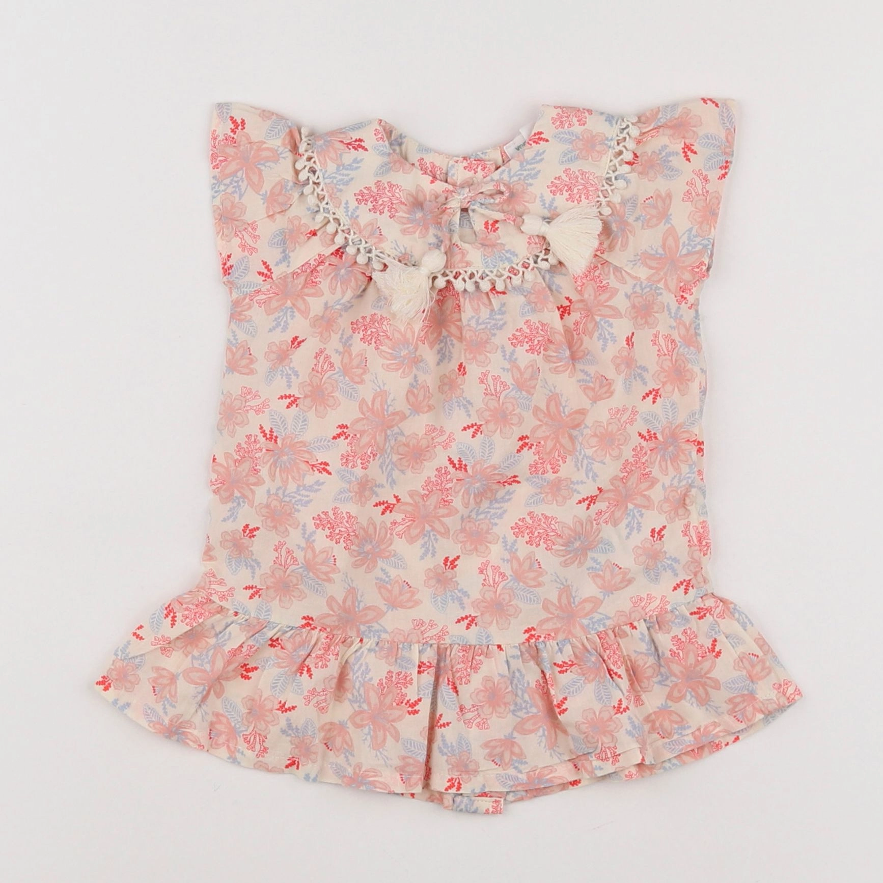 Vertbaudet - robe multicolore - 3 mois