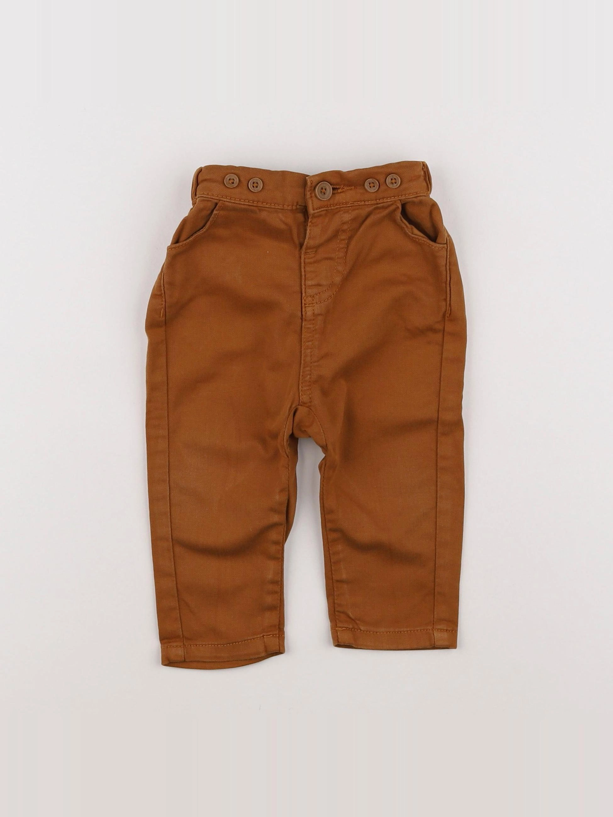 Tape à l'oeil - pantalon marron - 6 mois