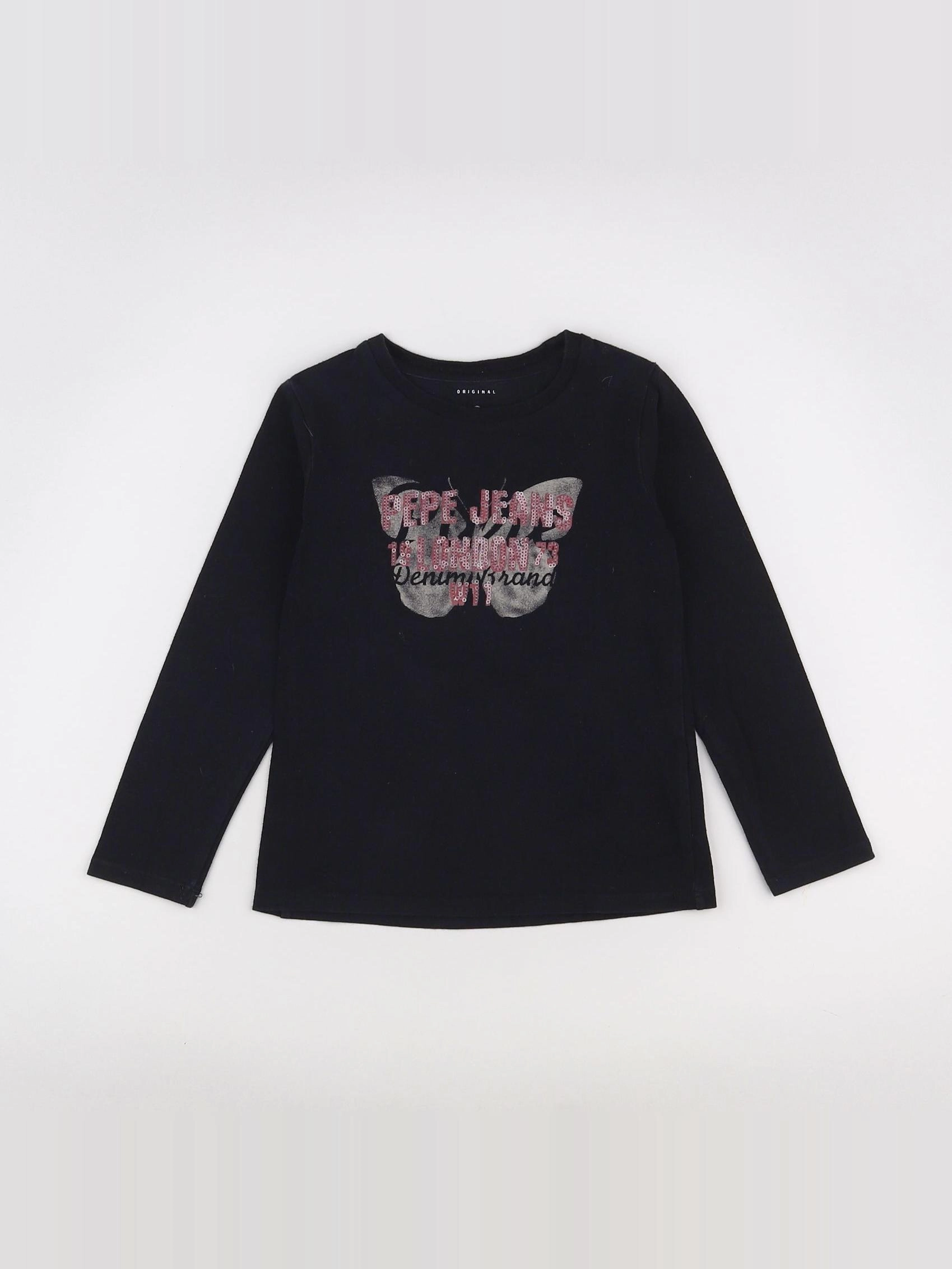 Pepe Jeans - tee-shirt noir, rose - 4 ans
