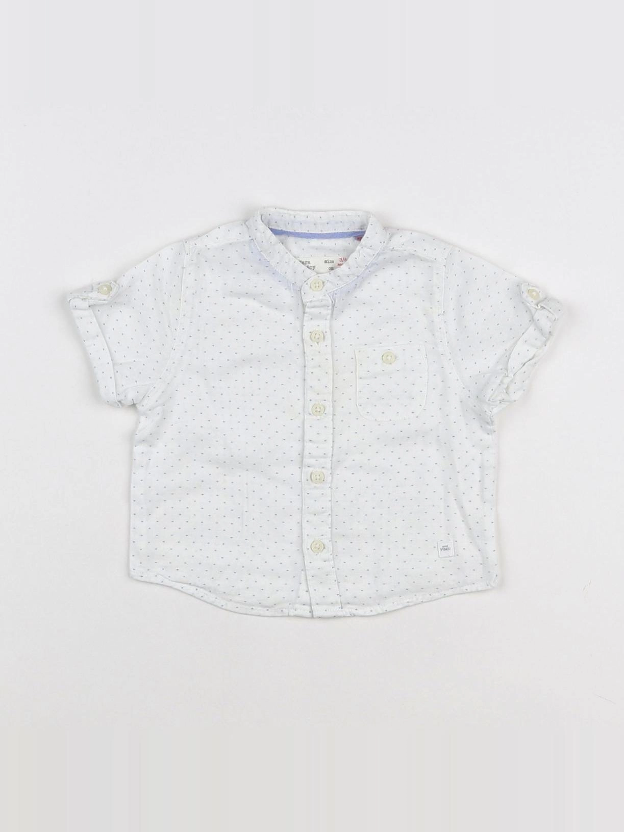 Zara - chemise blanc - 3/6 mois