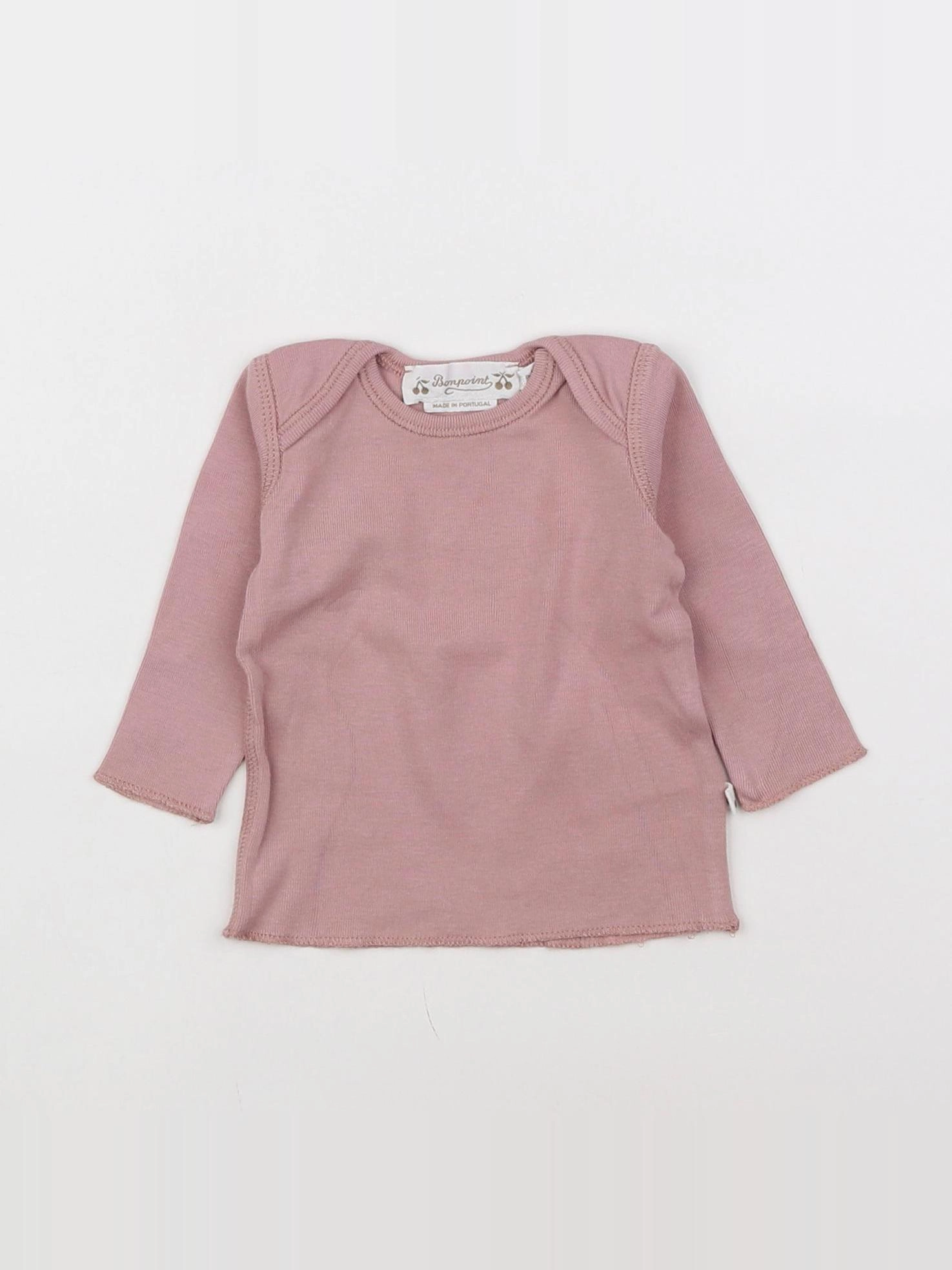 Bonpoint - maillot de corps rose - 1 mois