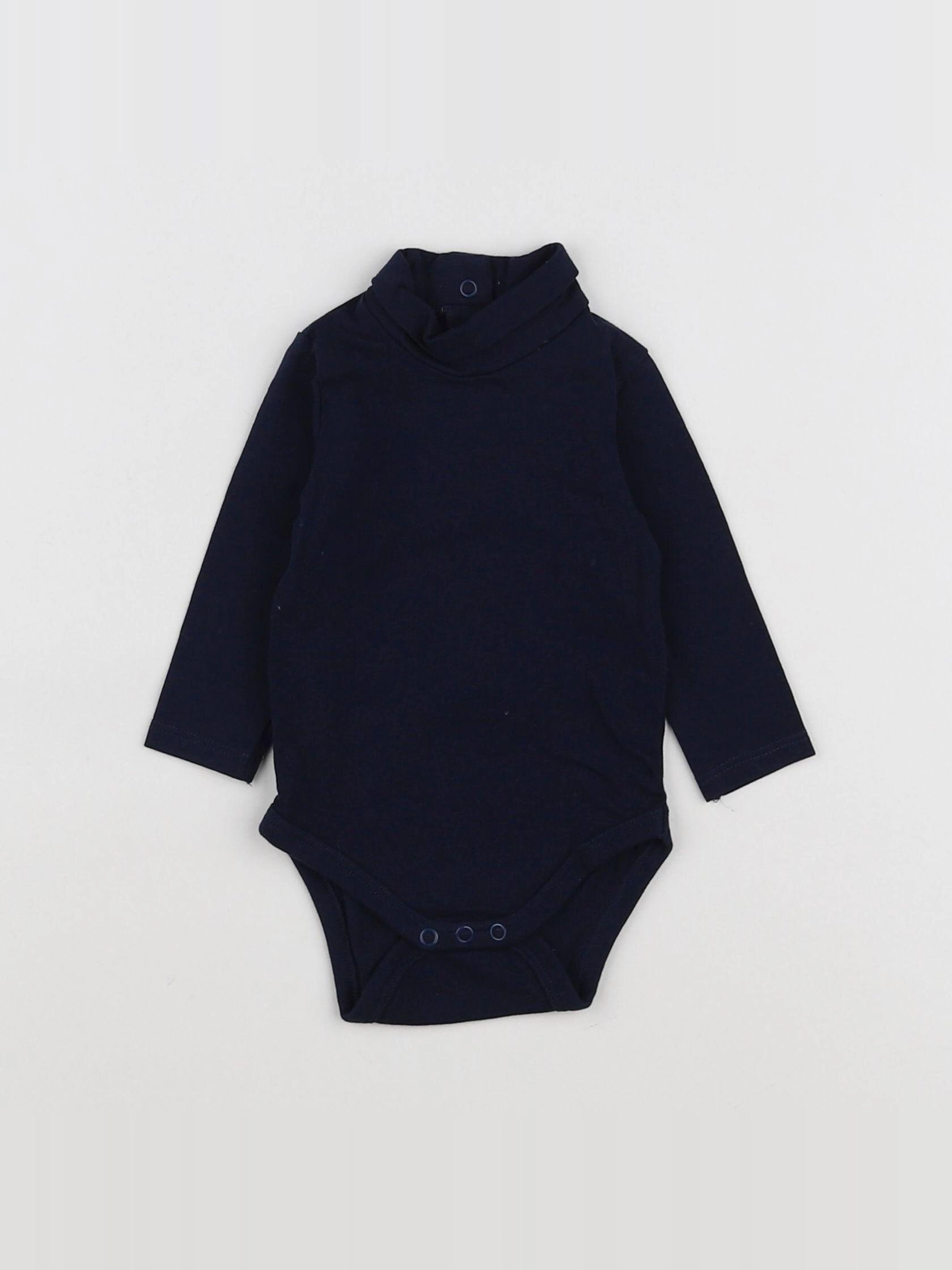 Vertbaudet - body bleu - 3 mois