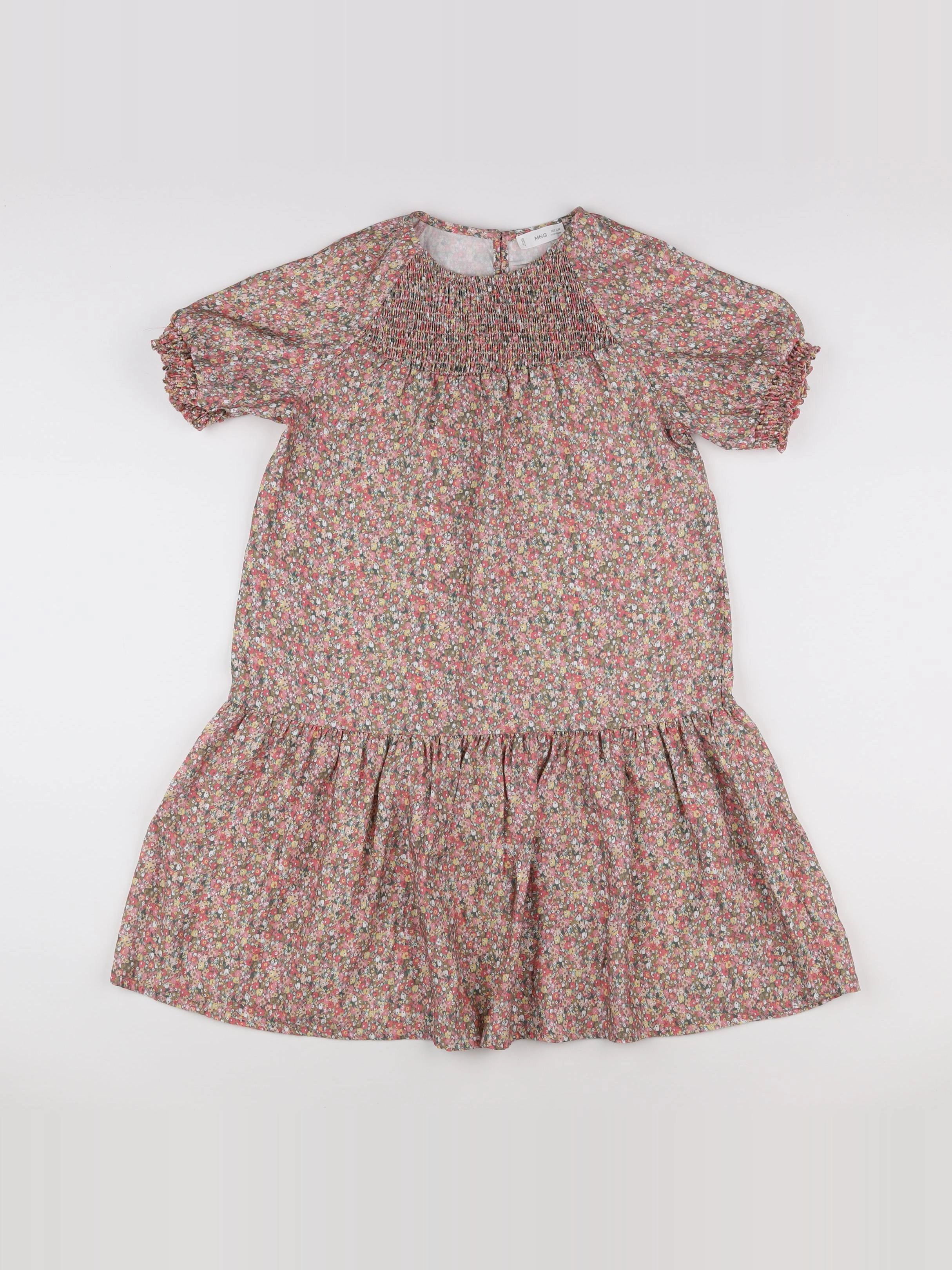 Mango - robe multicolore - 11/12 ans