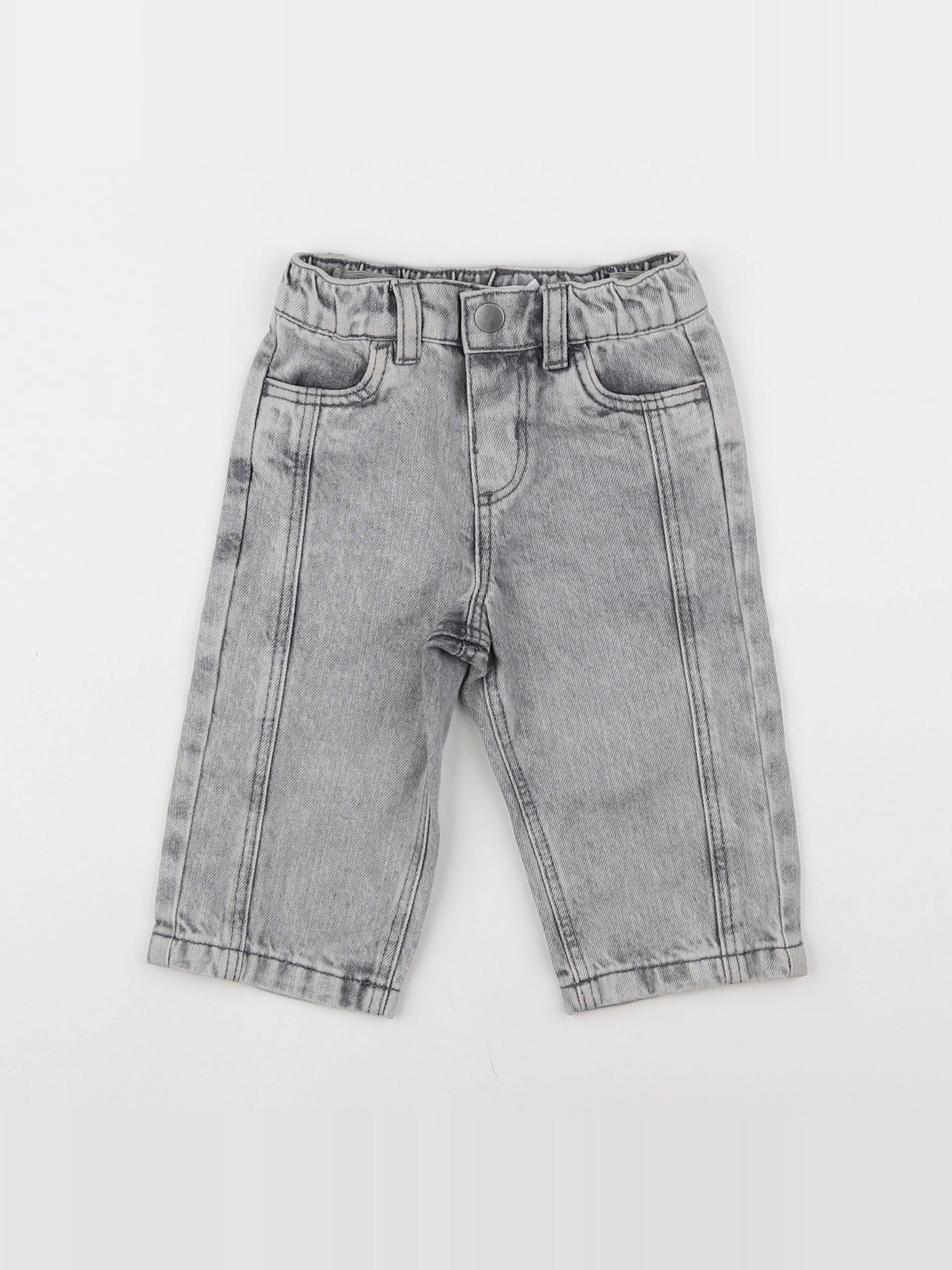 Boutchou - pantalon gris - 6 mois