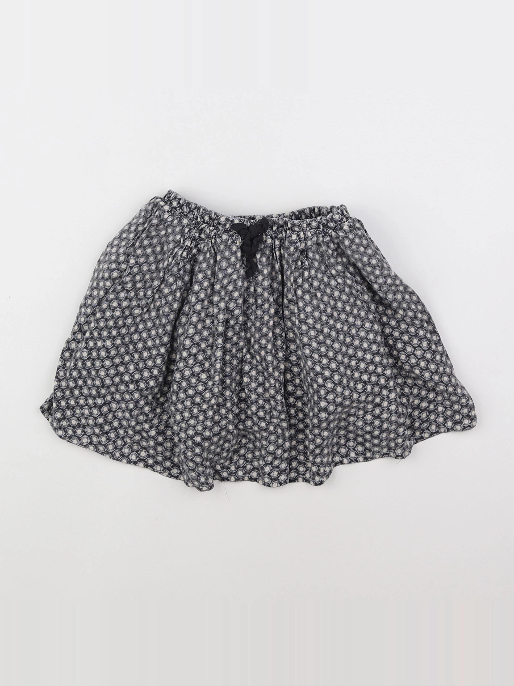Okaidi - jupe gris - 6 ans