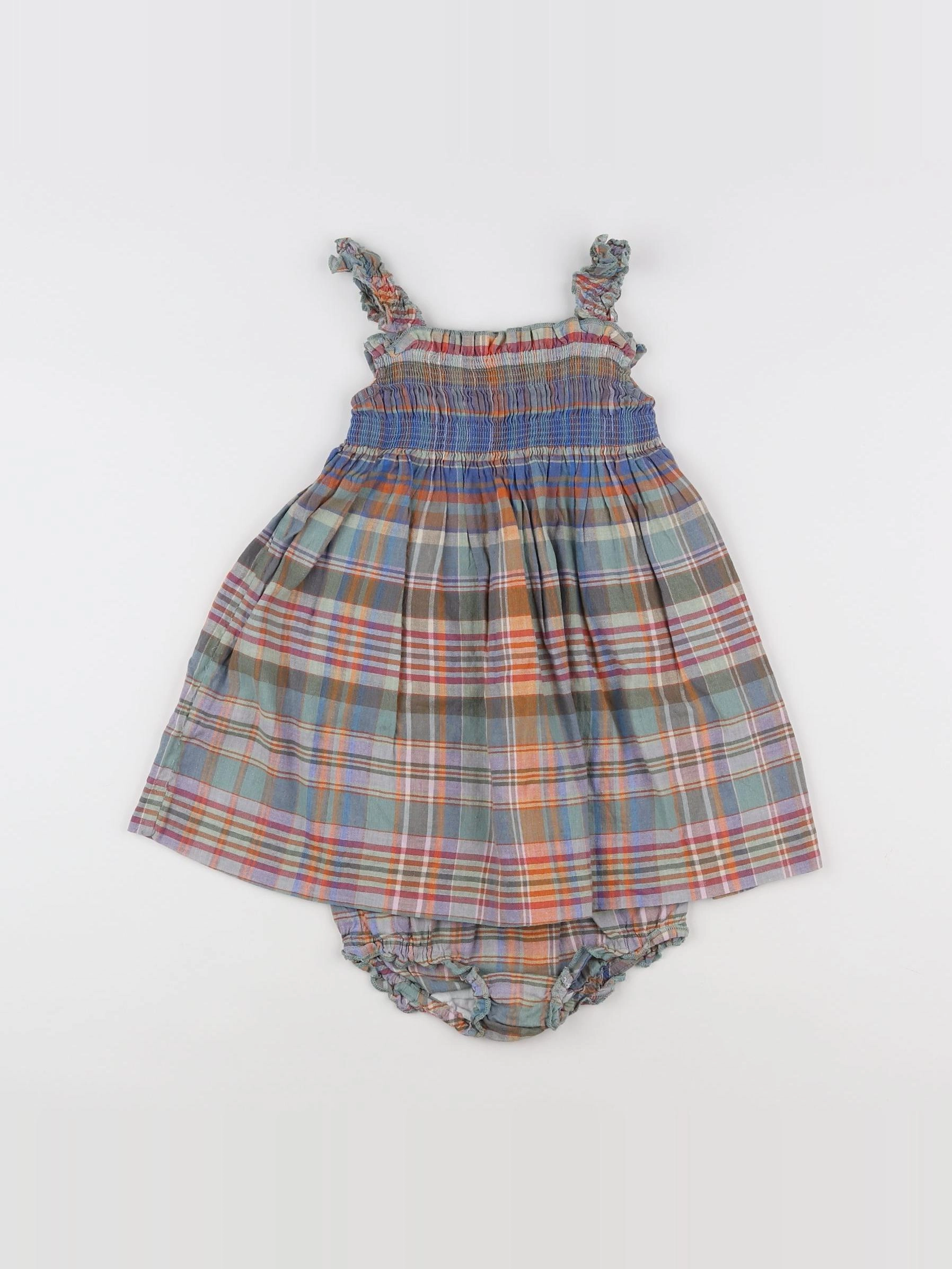 Ralph Lauren - robe multicolore - 18 mois