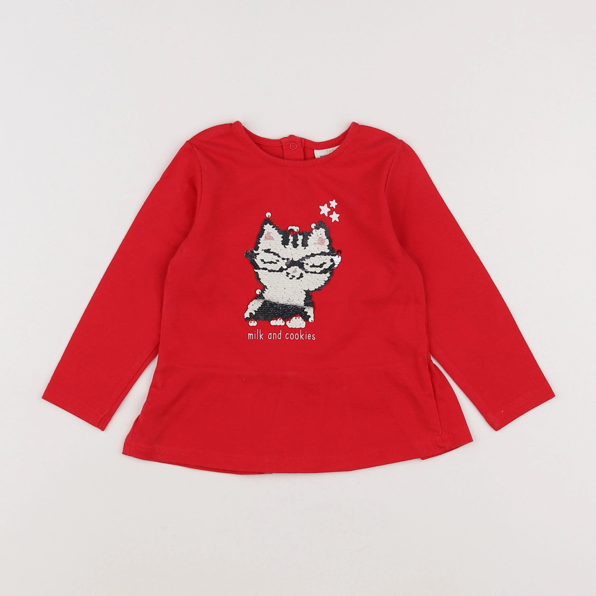 Tape à l'oeil - tee-shirt rouge - 18 mois