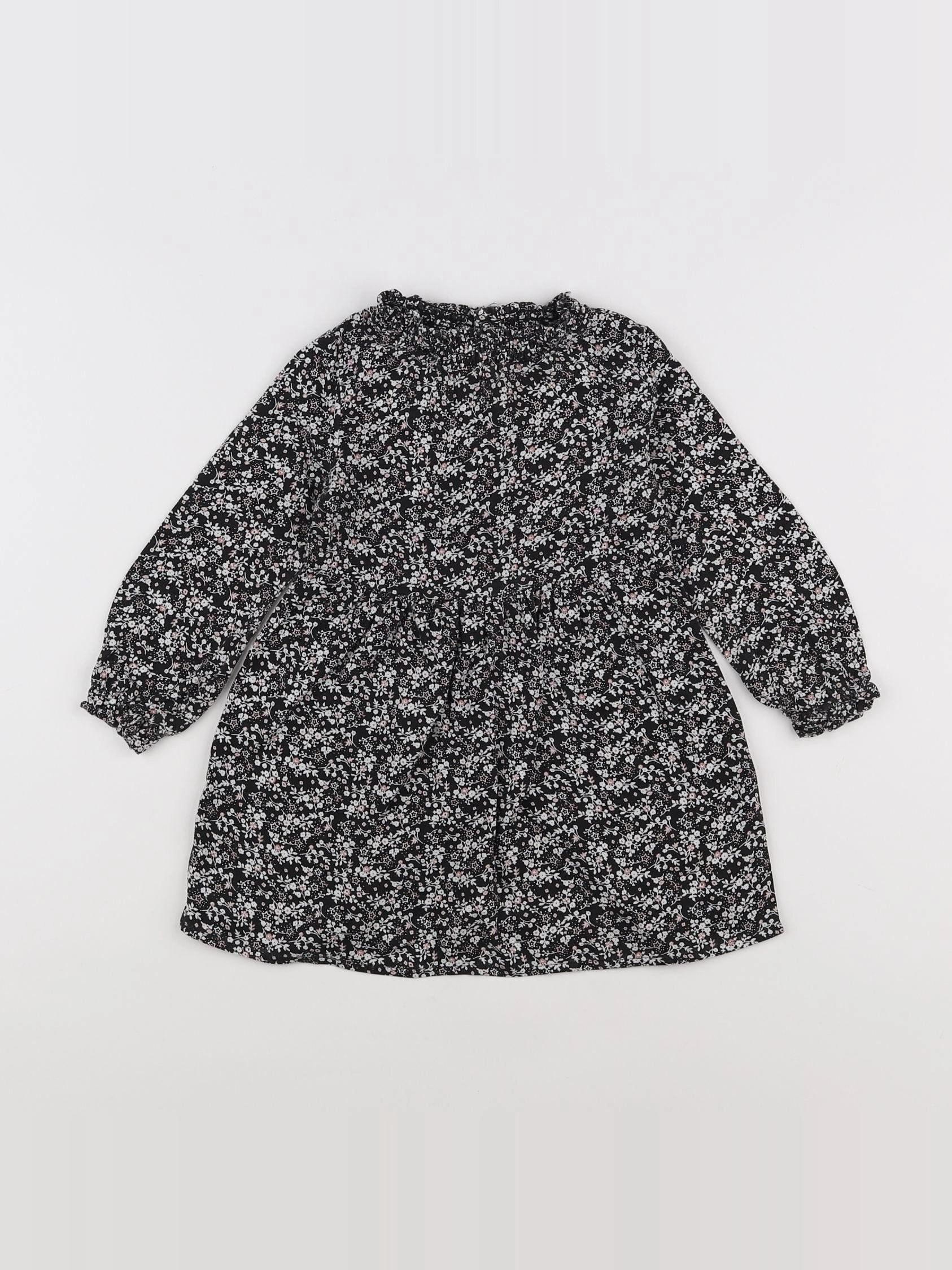 IKKS - robe noir - 2 ans
