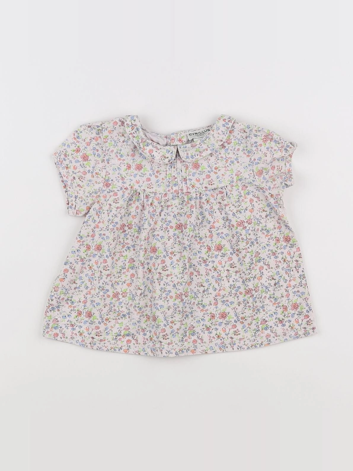 Cyrillus - blouse rose - 12 mois