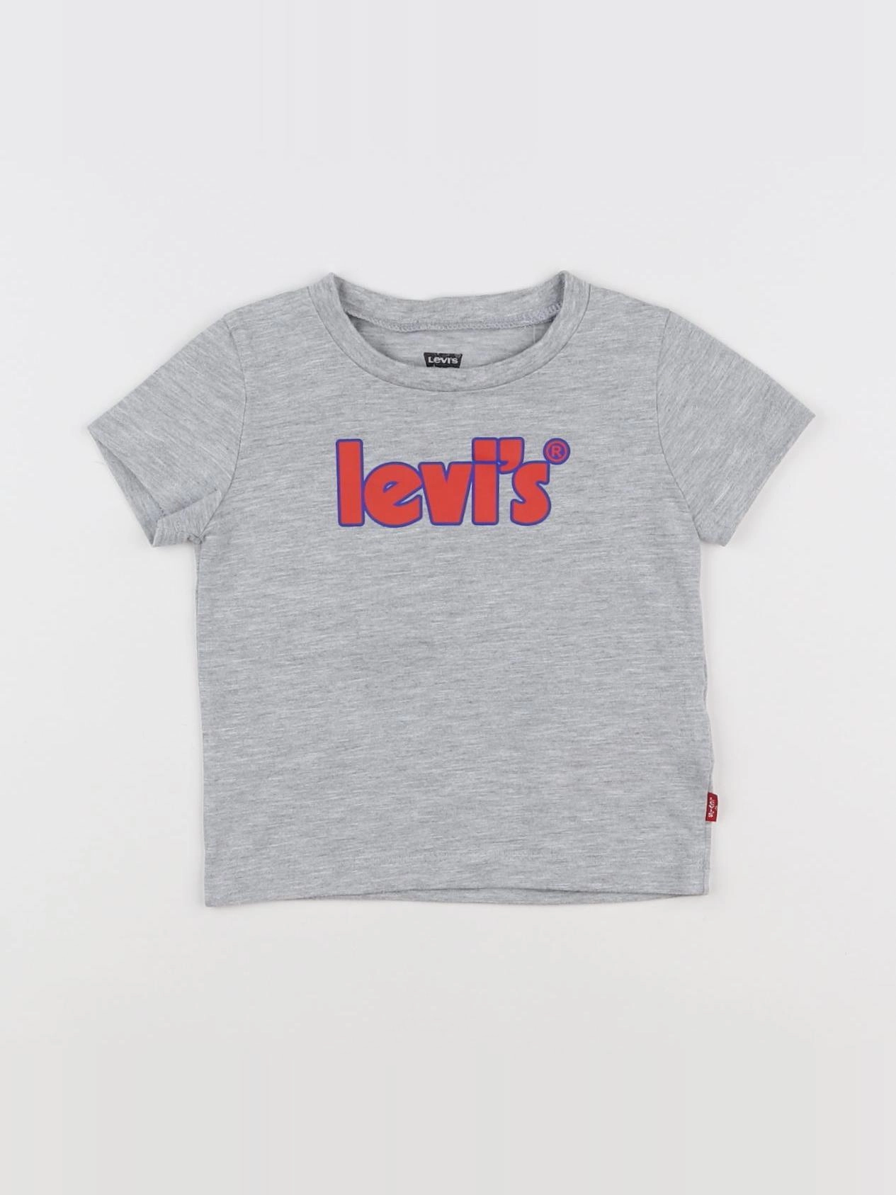 Levi's - tee-shirt gris - 12 mois
