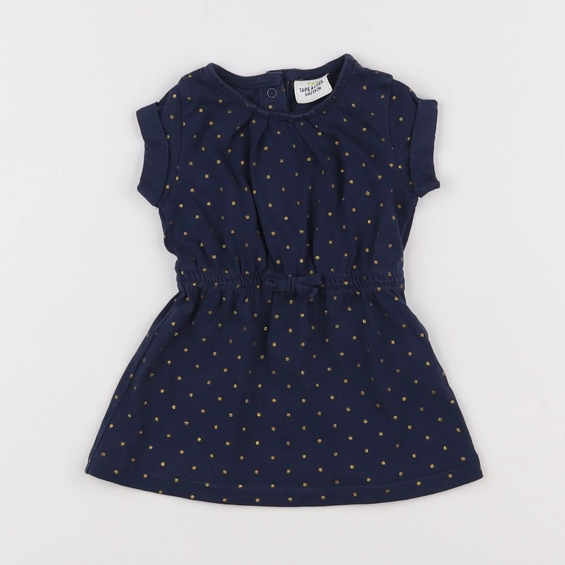 Tape à l'oeil - robe bleu - 3 mois