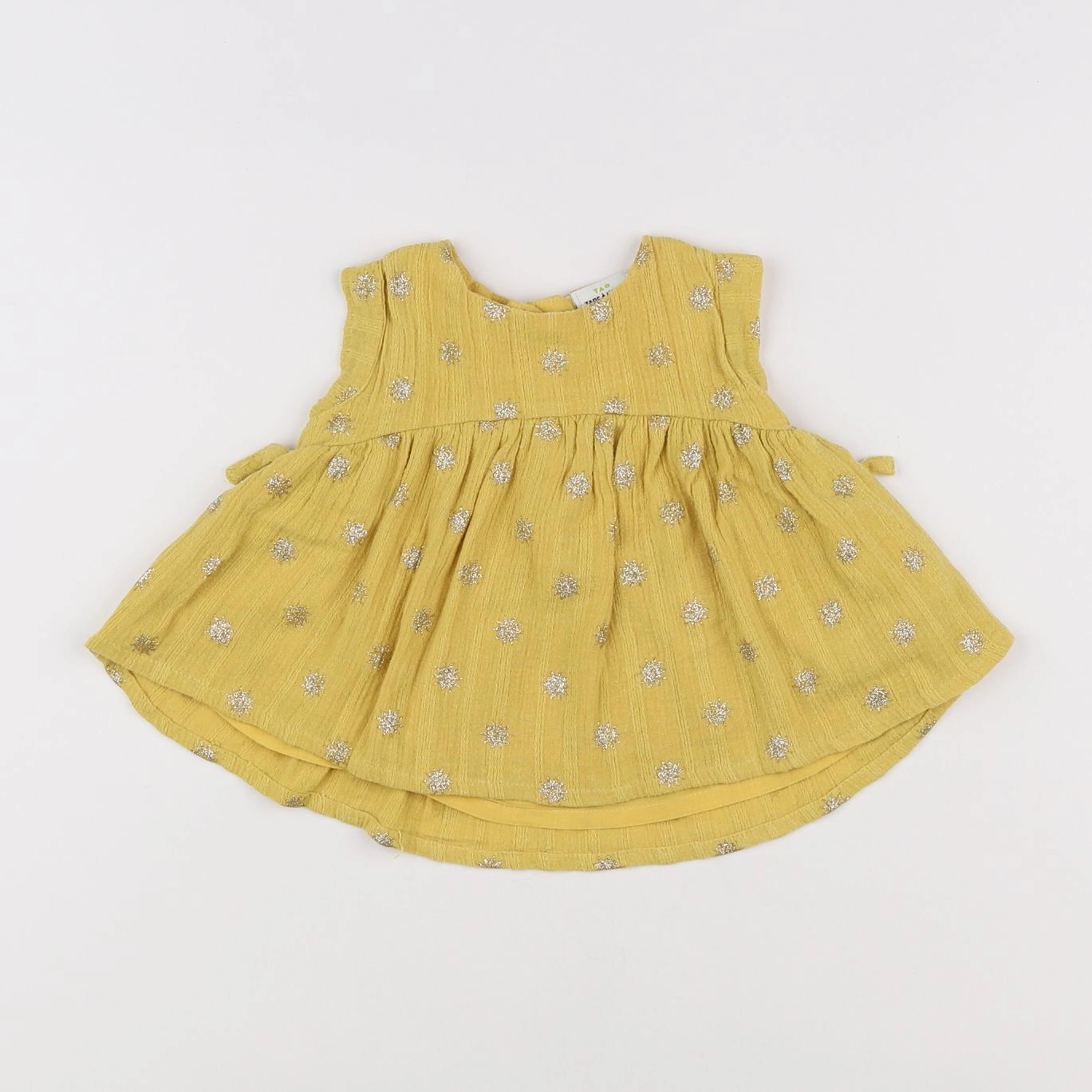 Tape à l'oeil - robe jaune - 3 mois