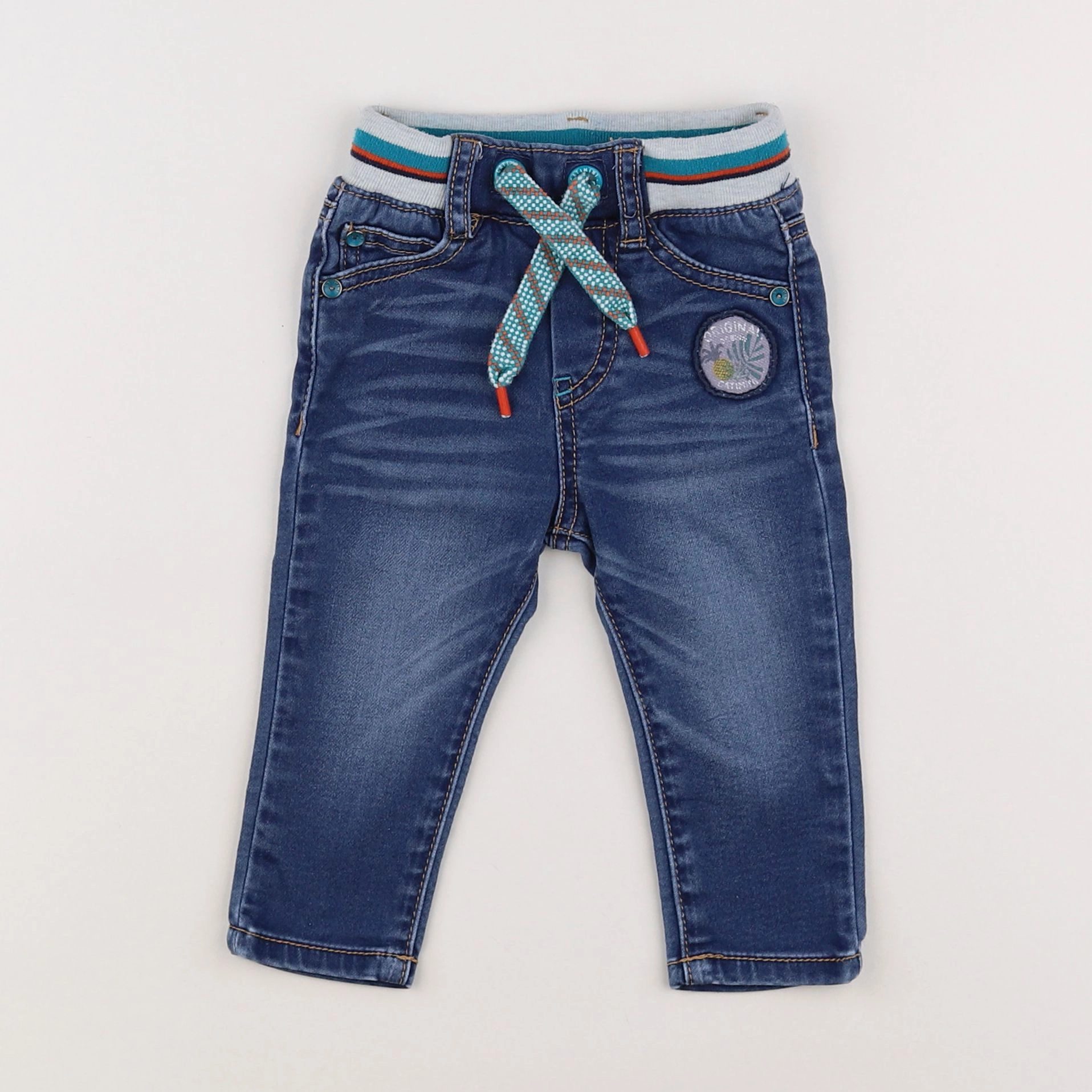 Catimini - jegging bleu - 9 mois