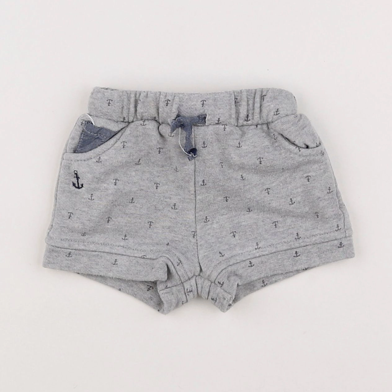 Cadet Rousselle - short gris - 1 mois