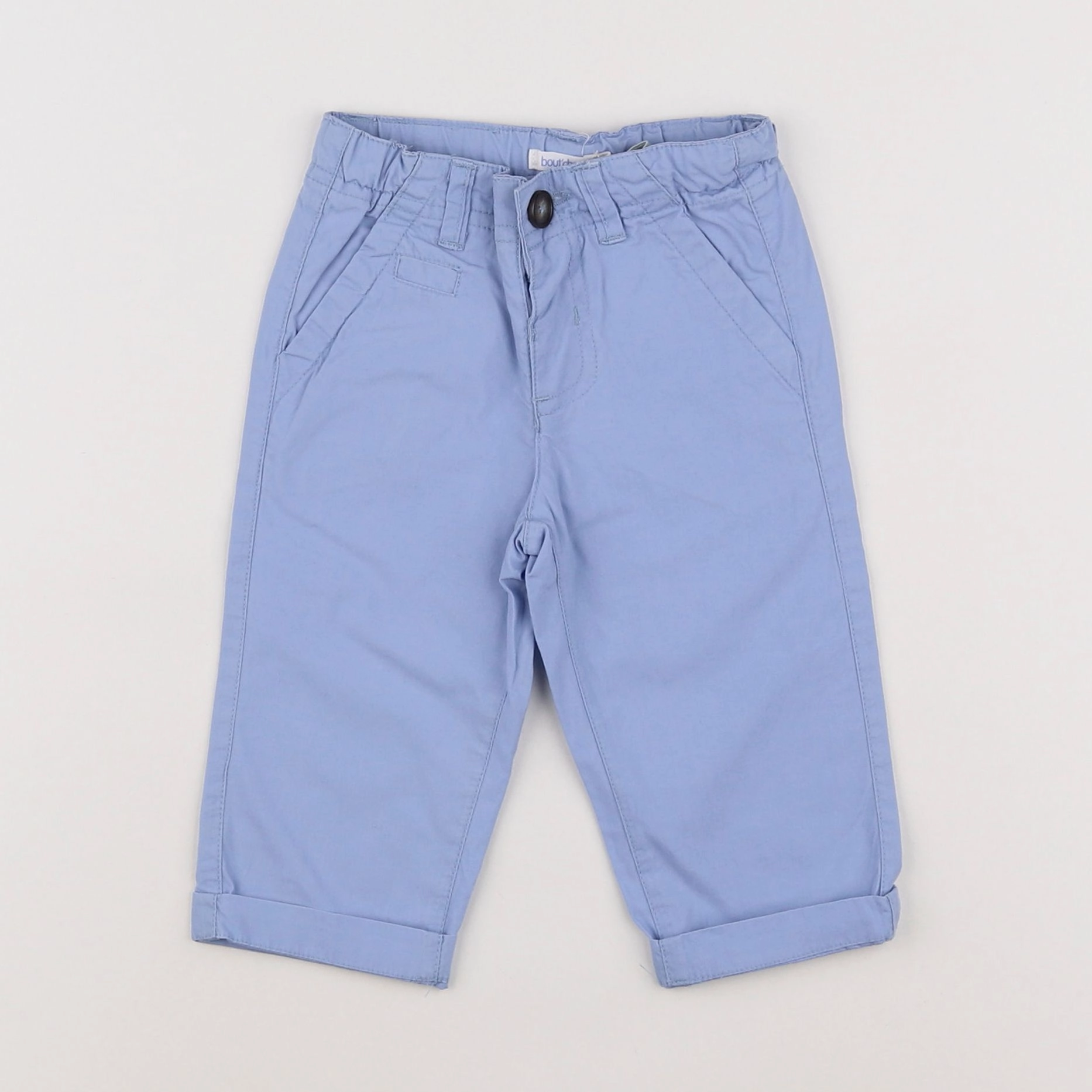 Boutchou - pantalon bleu - 6 mois
