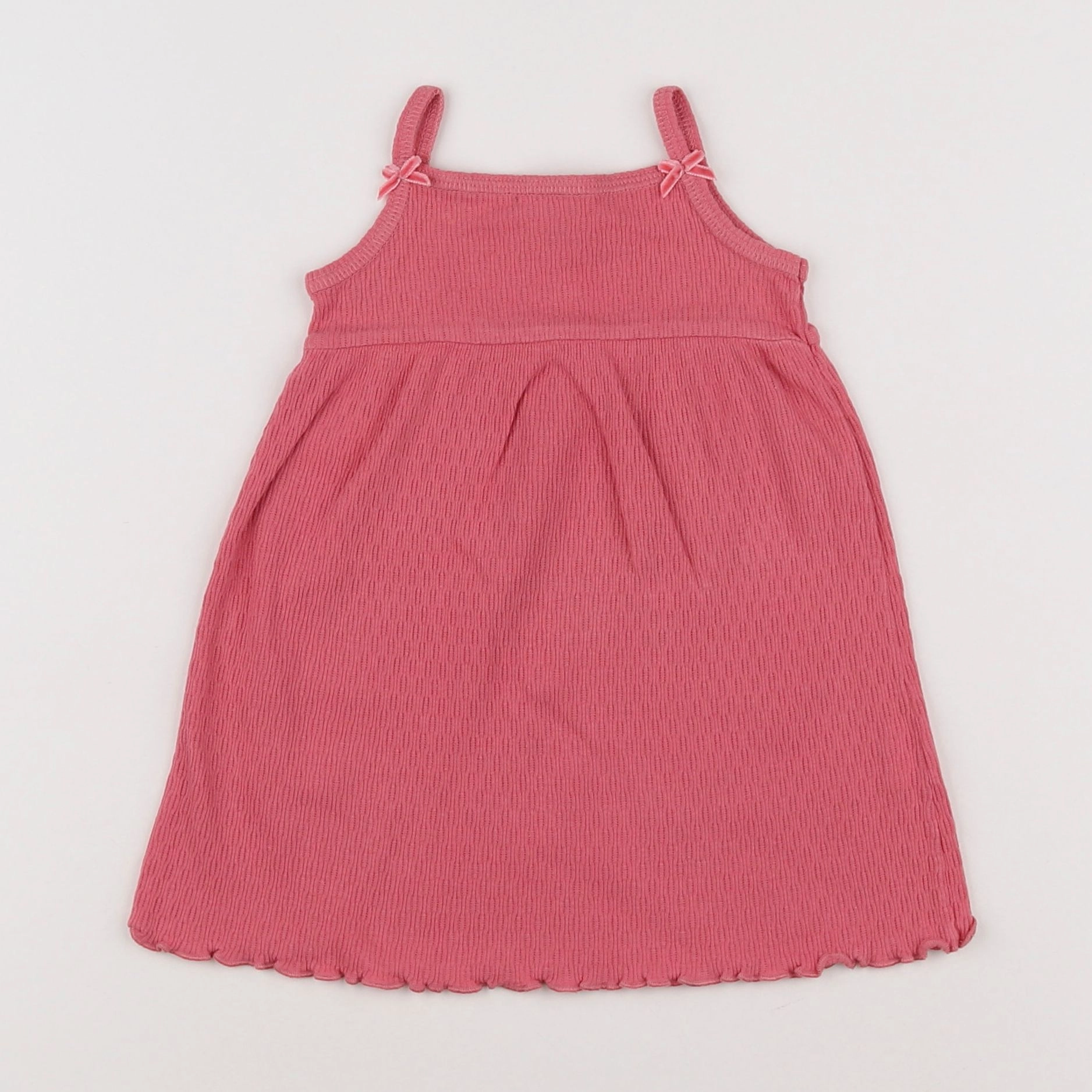 Petit Bateau - robe rose - 6 mois