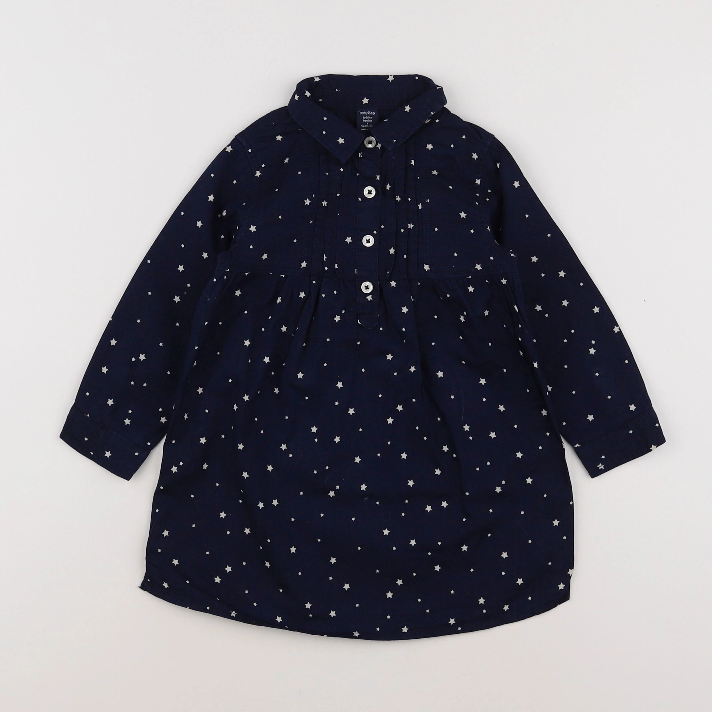 GAP - robe bleu - 2 ans