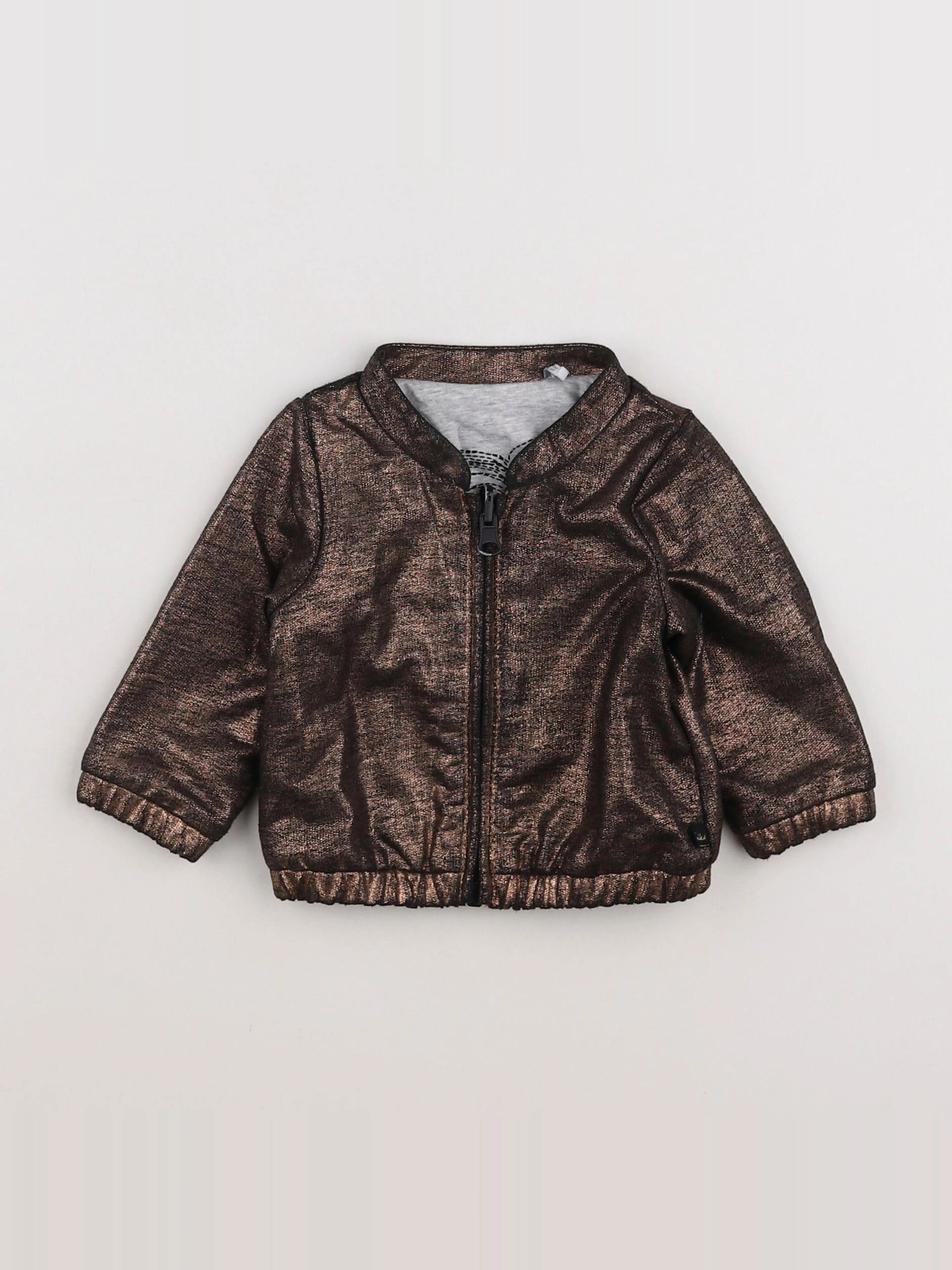 IKKS - veste bronze - 6 mois