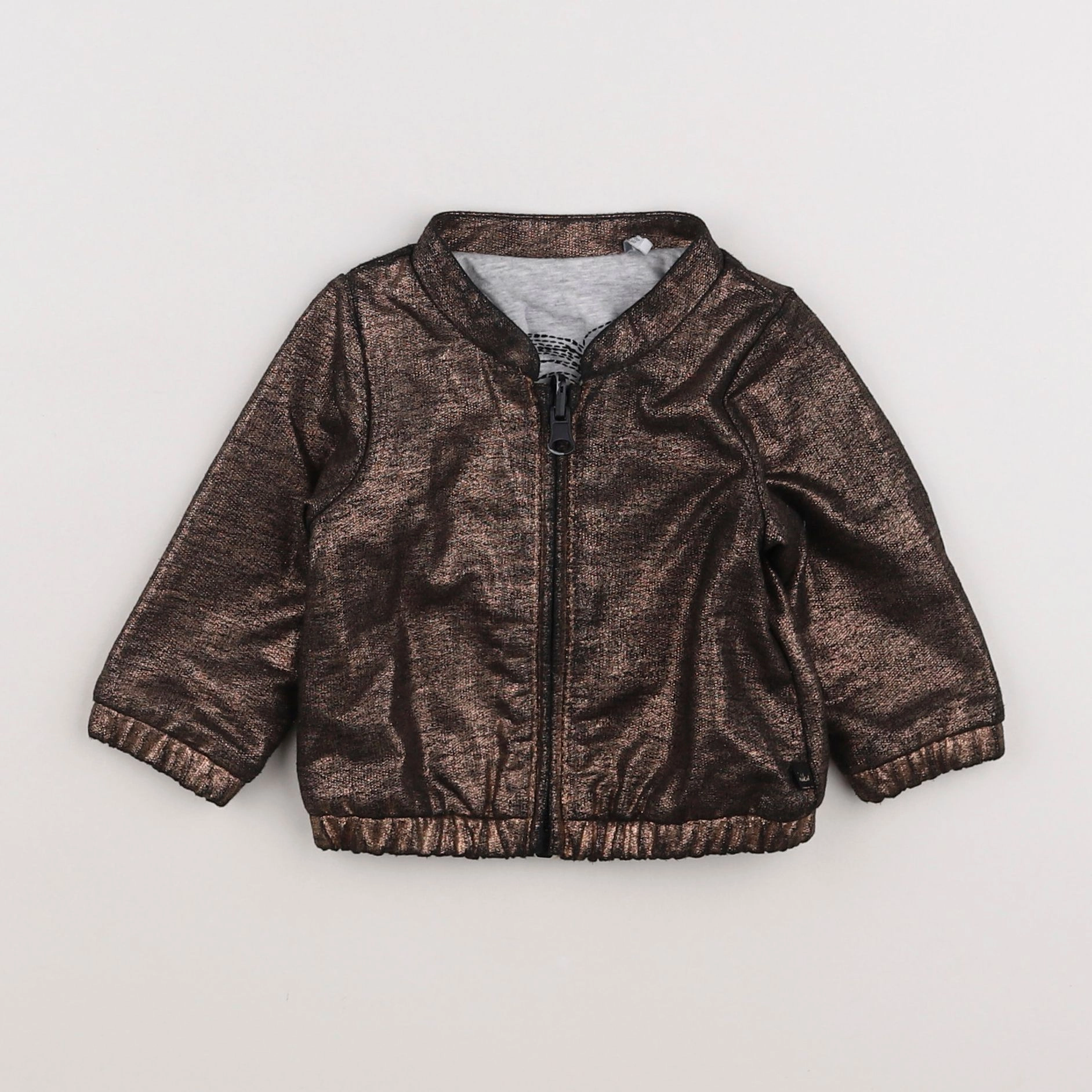 IKKS - veste bronze - 6 mois