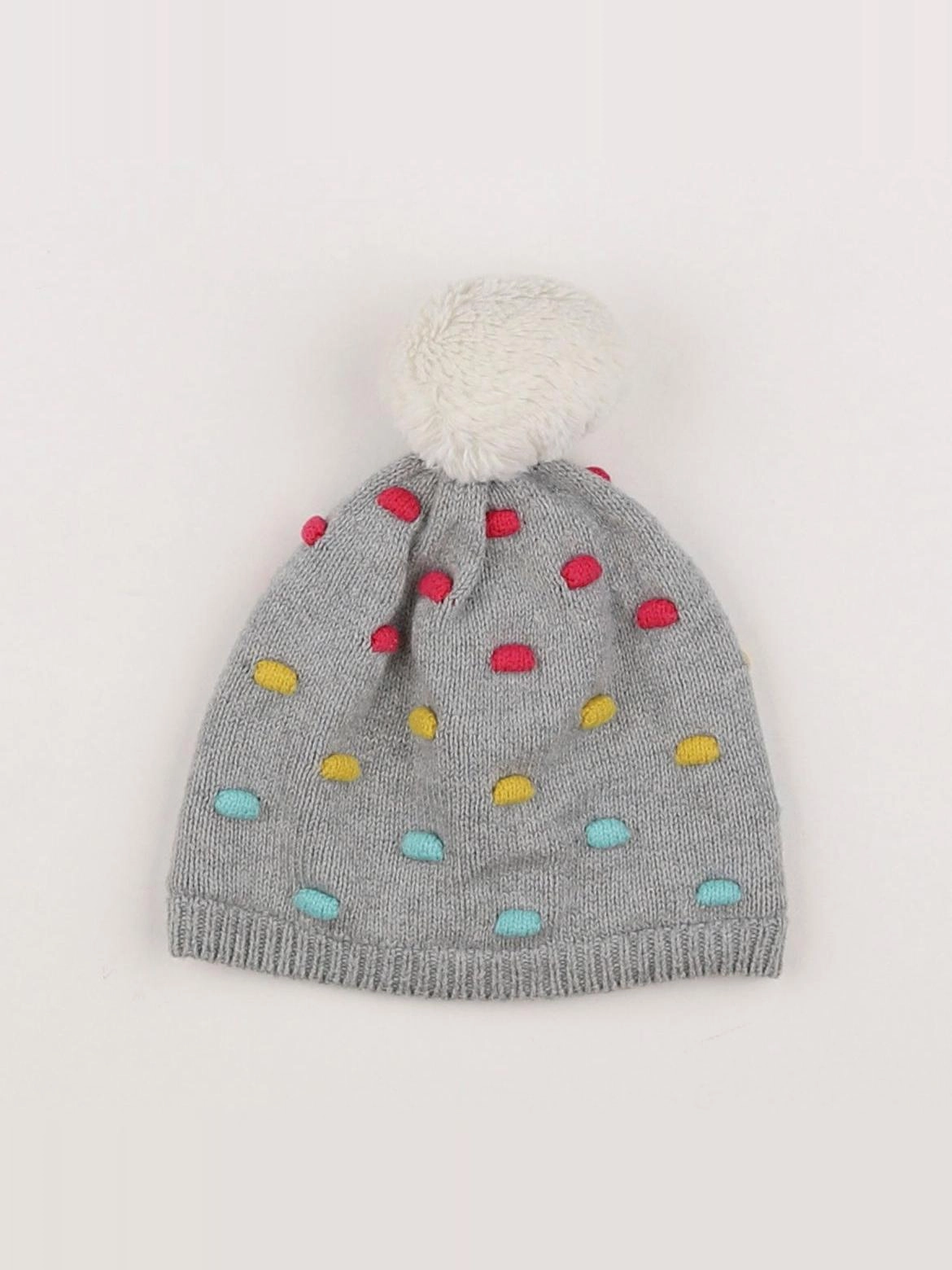 GAP - bonnet gris - 6/12 mois