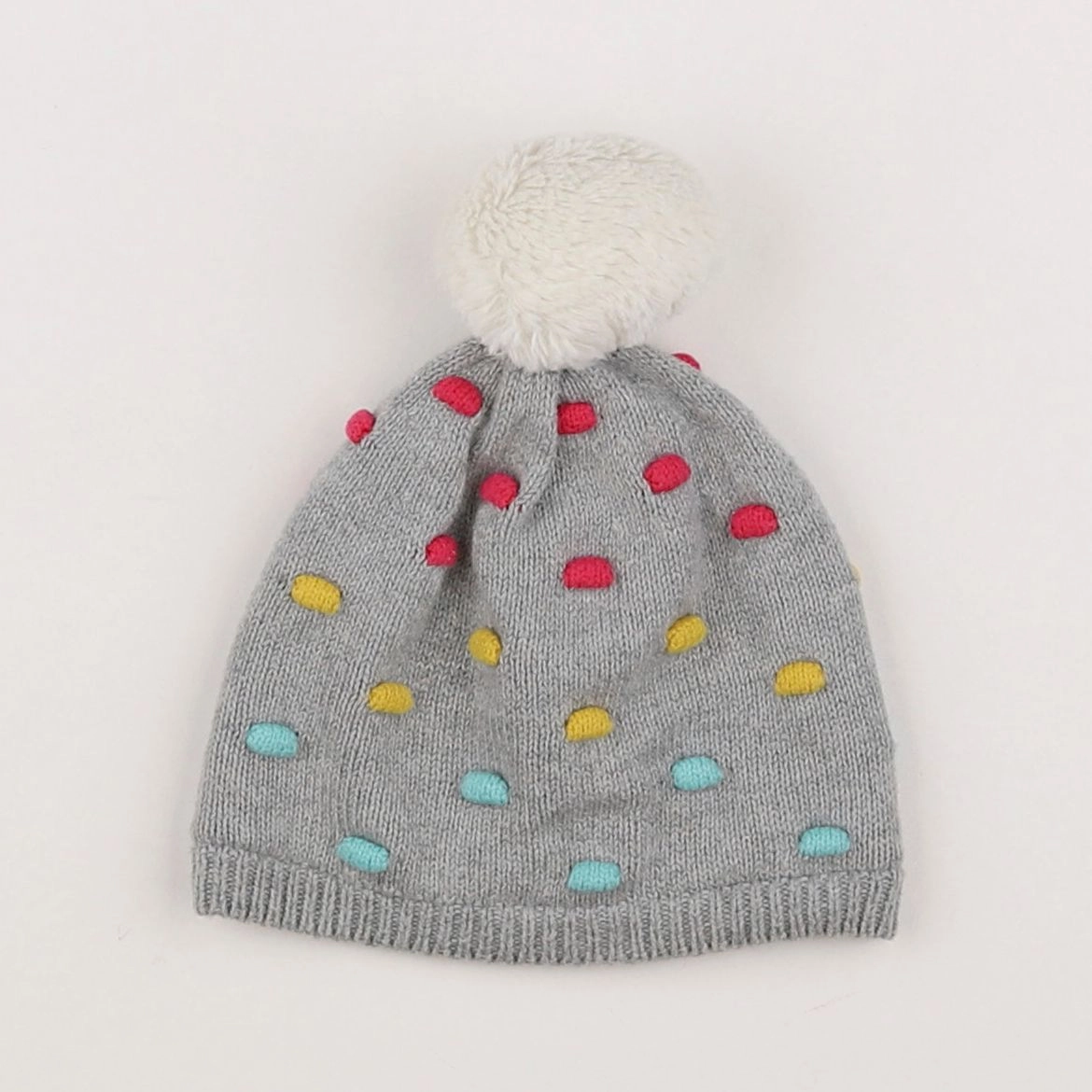 GAP - bonnet gris - 6/12 mois