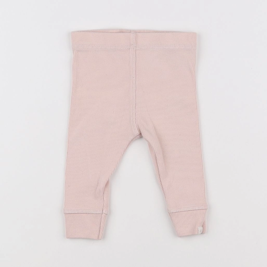 Zara - legging rose - 3/6 mois