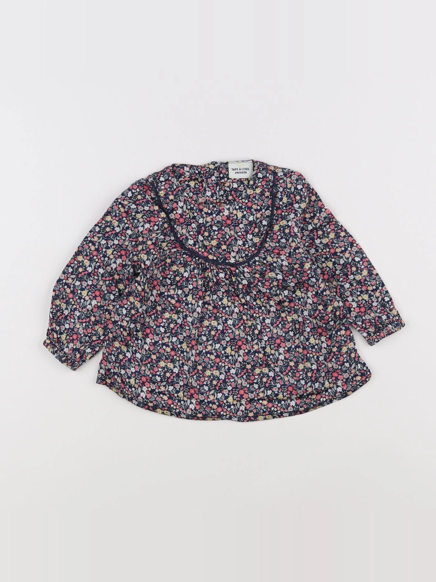 Tape à l'oeil - blouse multicolore - 6 mois