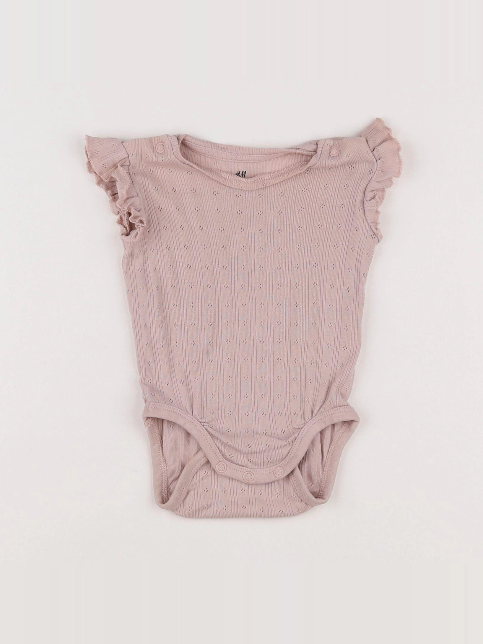 H&M - body rose - 3 mois