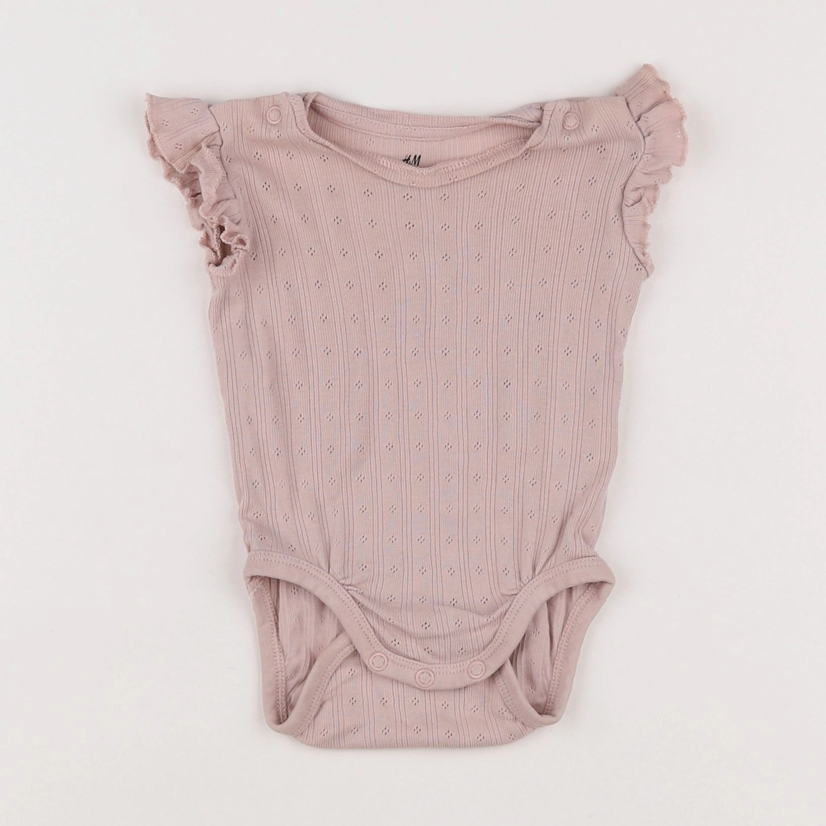 H&M - body rose - 3 mois