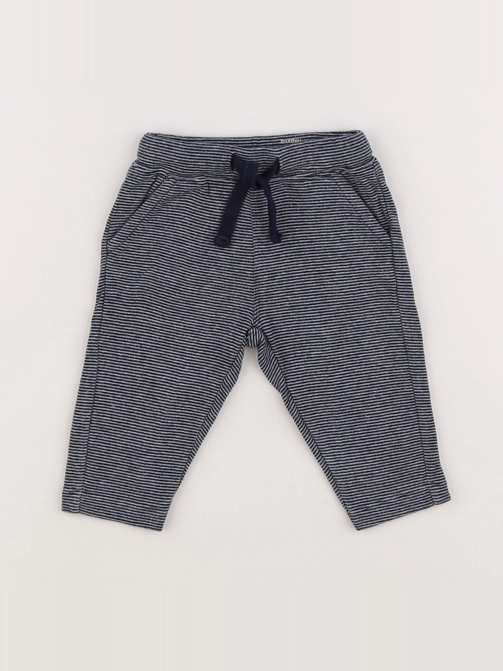 Boutchou - jogging bleu - 6 mois