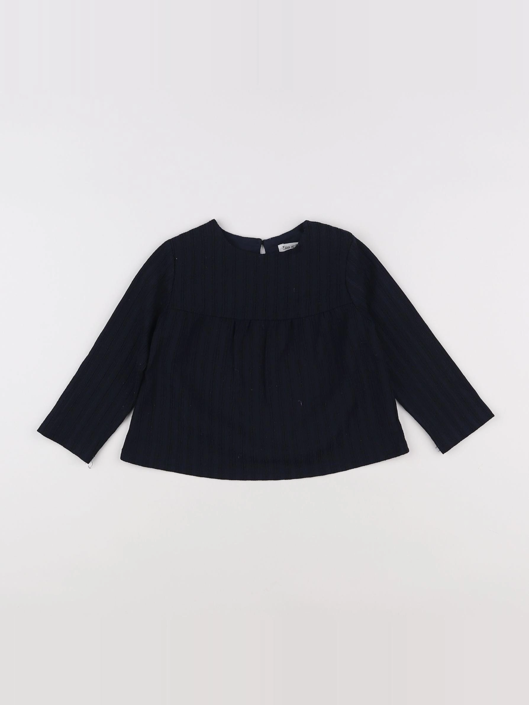 Eden & Victor - blouse noir - 18 mois