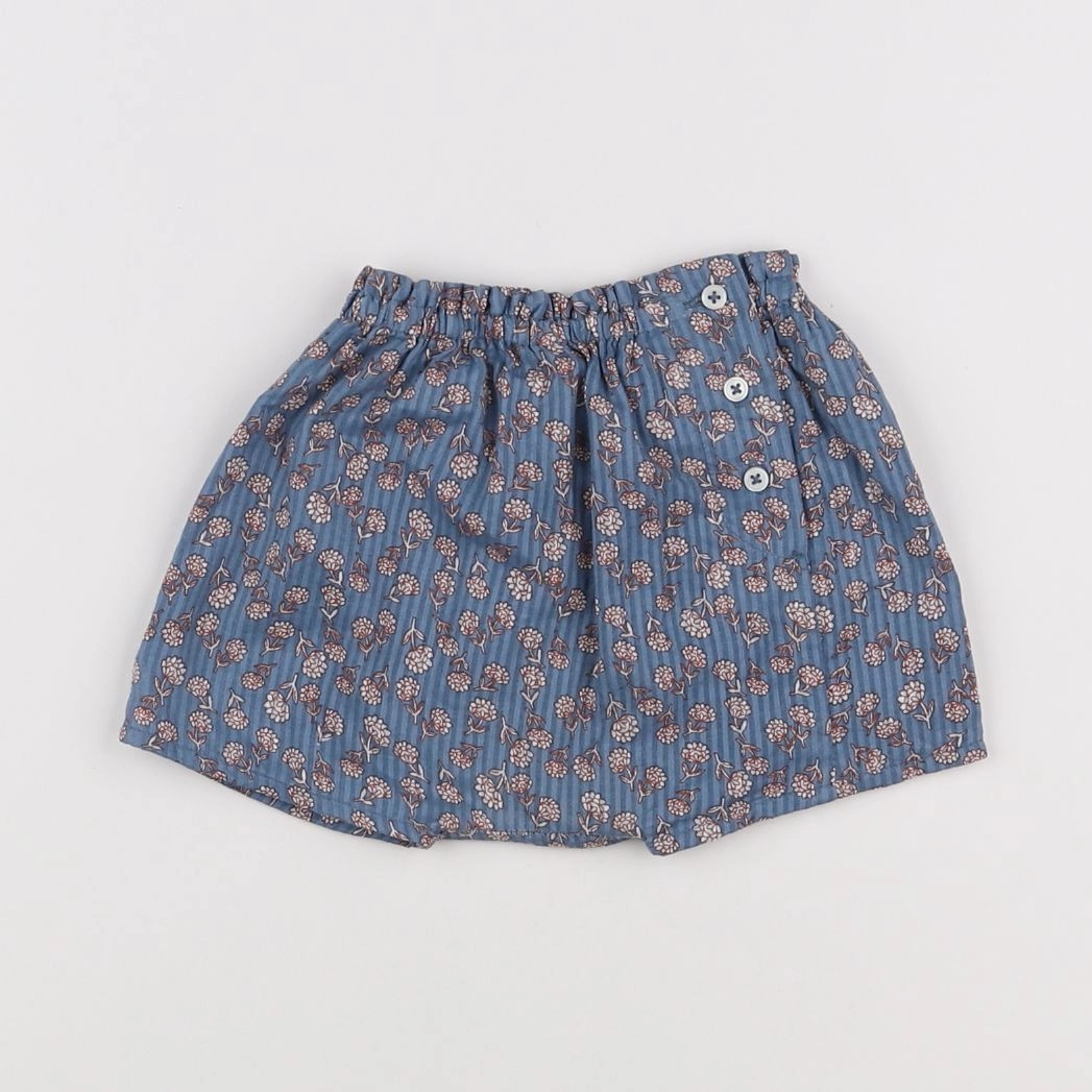 Boutchou - short bleu - 3 mois